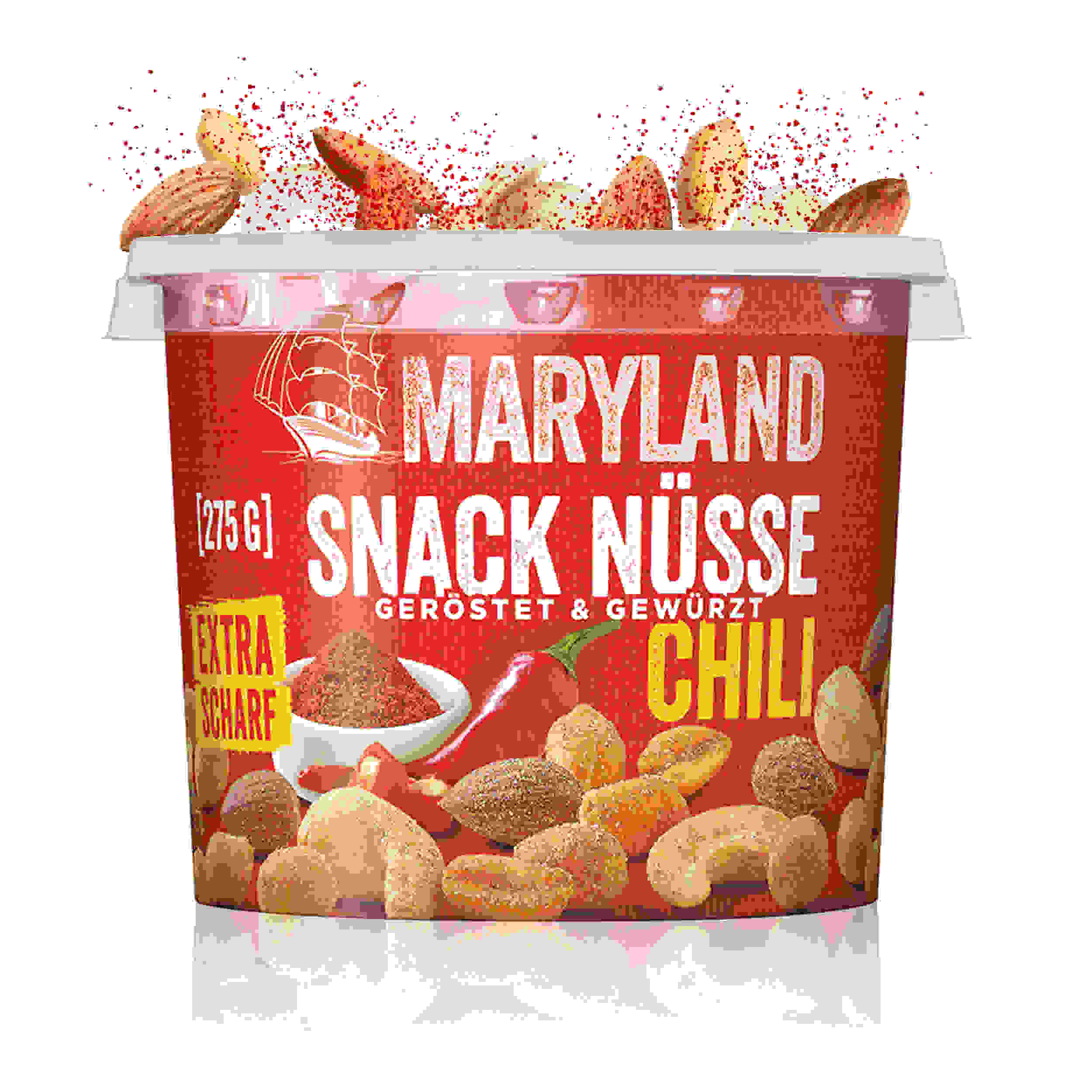 Maryland Snack Nüsse Chili Nussmischung 275g