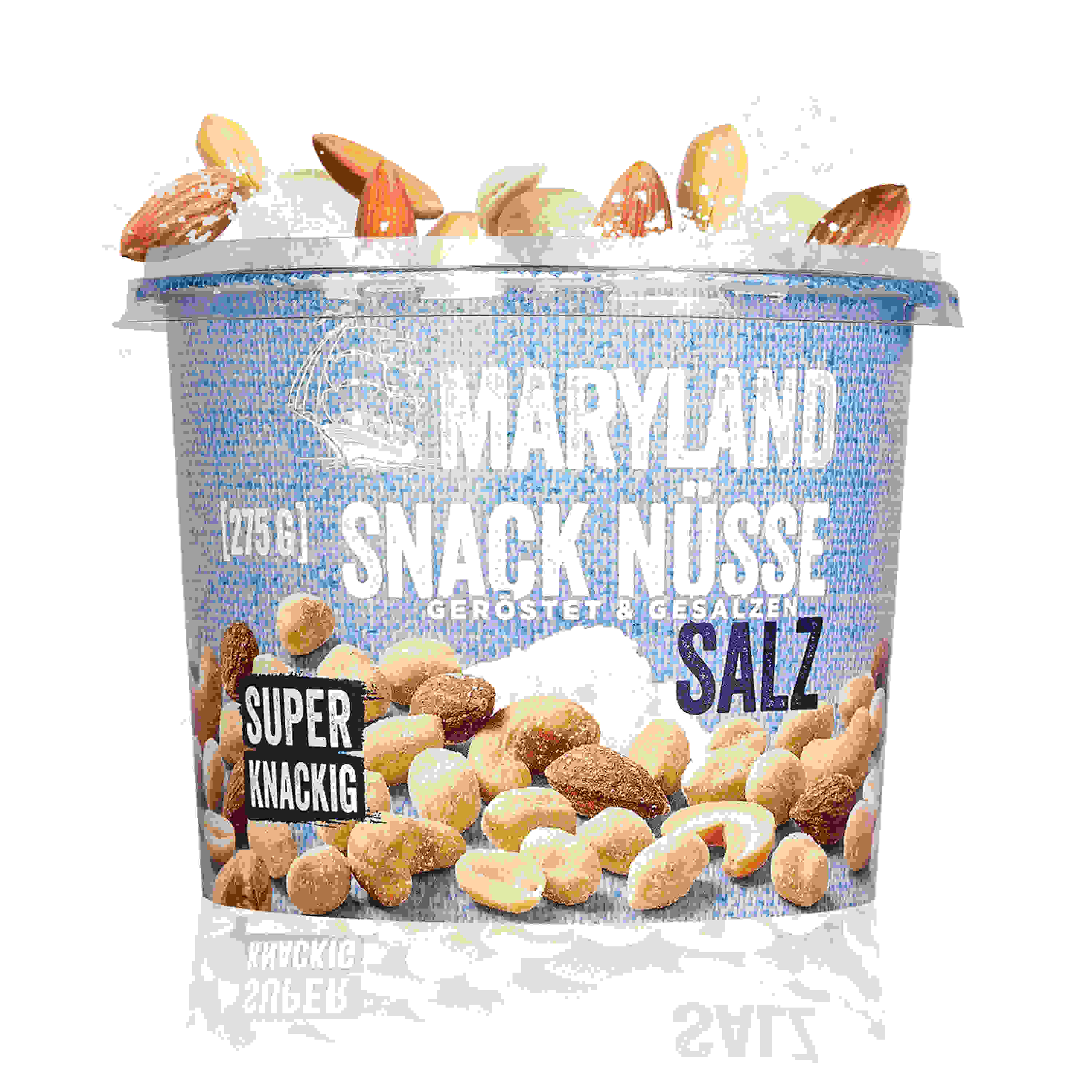 Maryland Snack Nüsse, ger. + ges. 275g