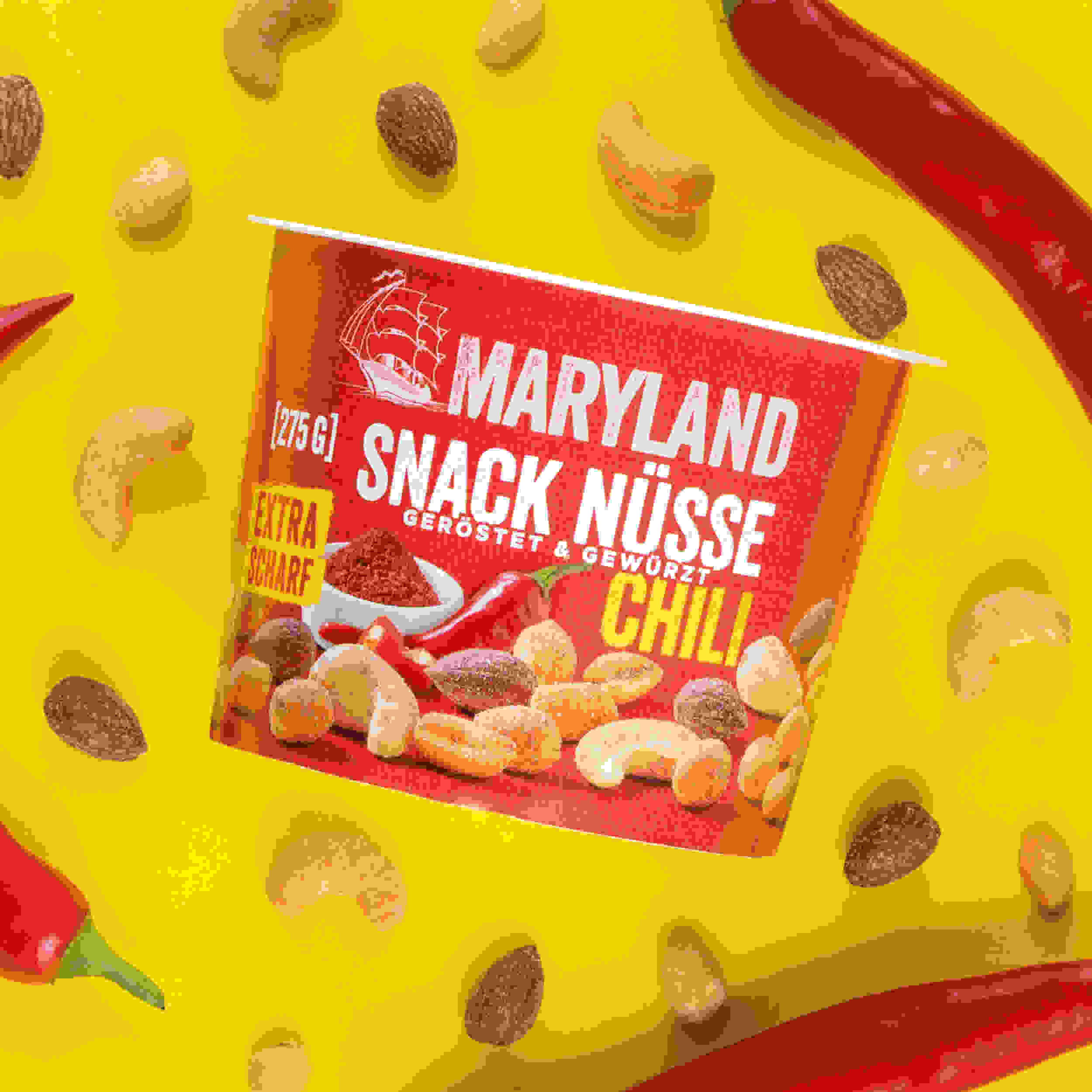 Maryland Snack Nüsse Chili Nussmischung 275g