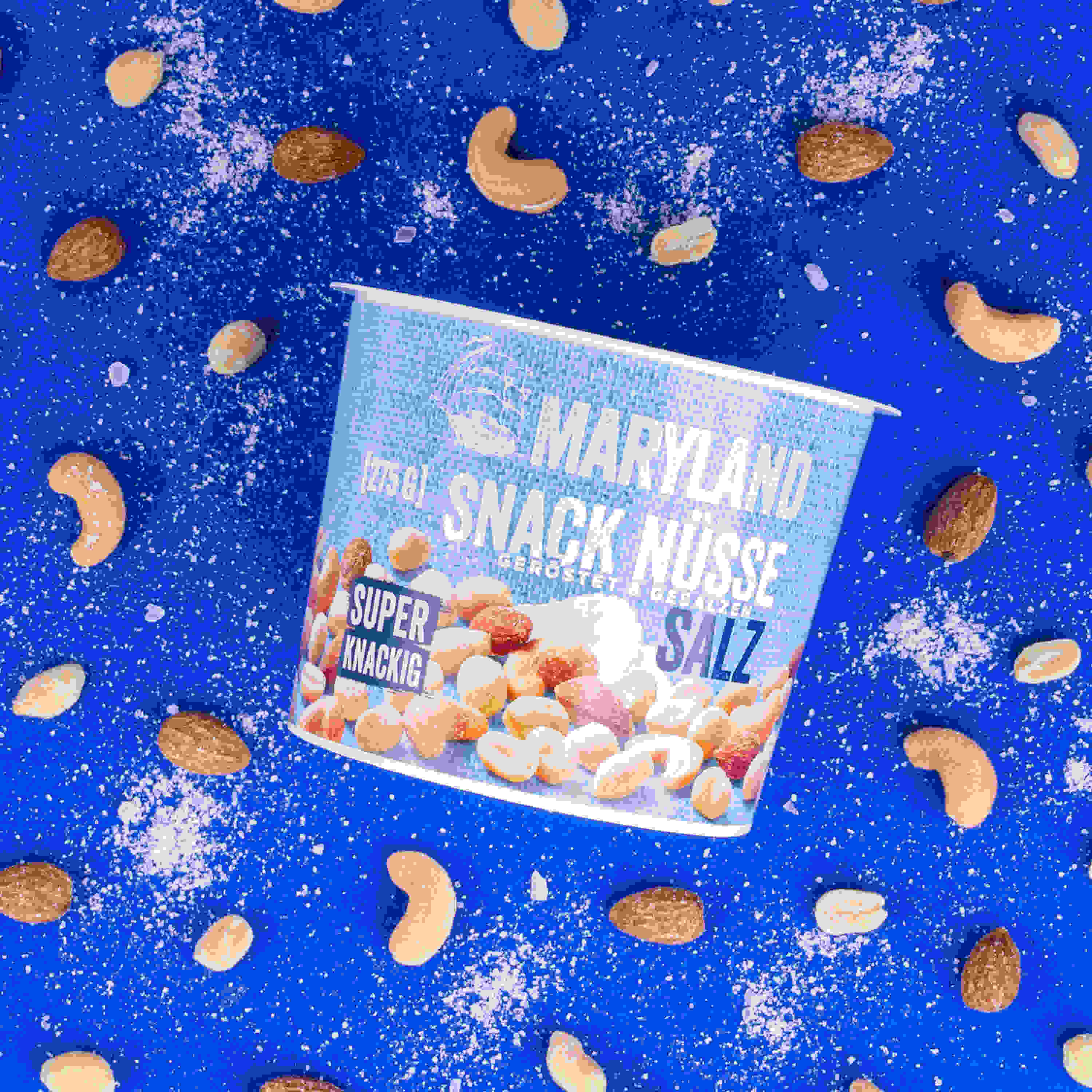 Maryland Snack Nüsse, ger. + ges. 275g