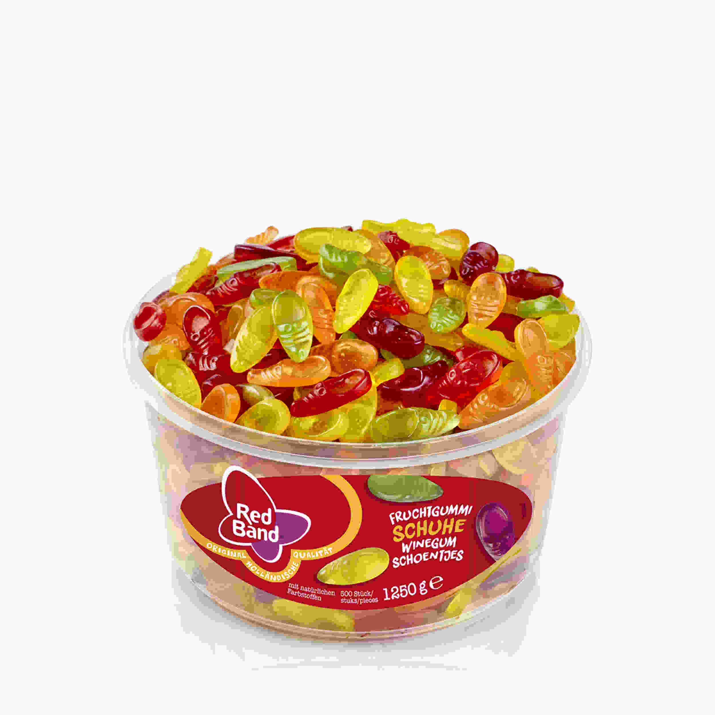 Red Band Fruchtgummi Schuhe 500 Stück