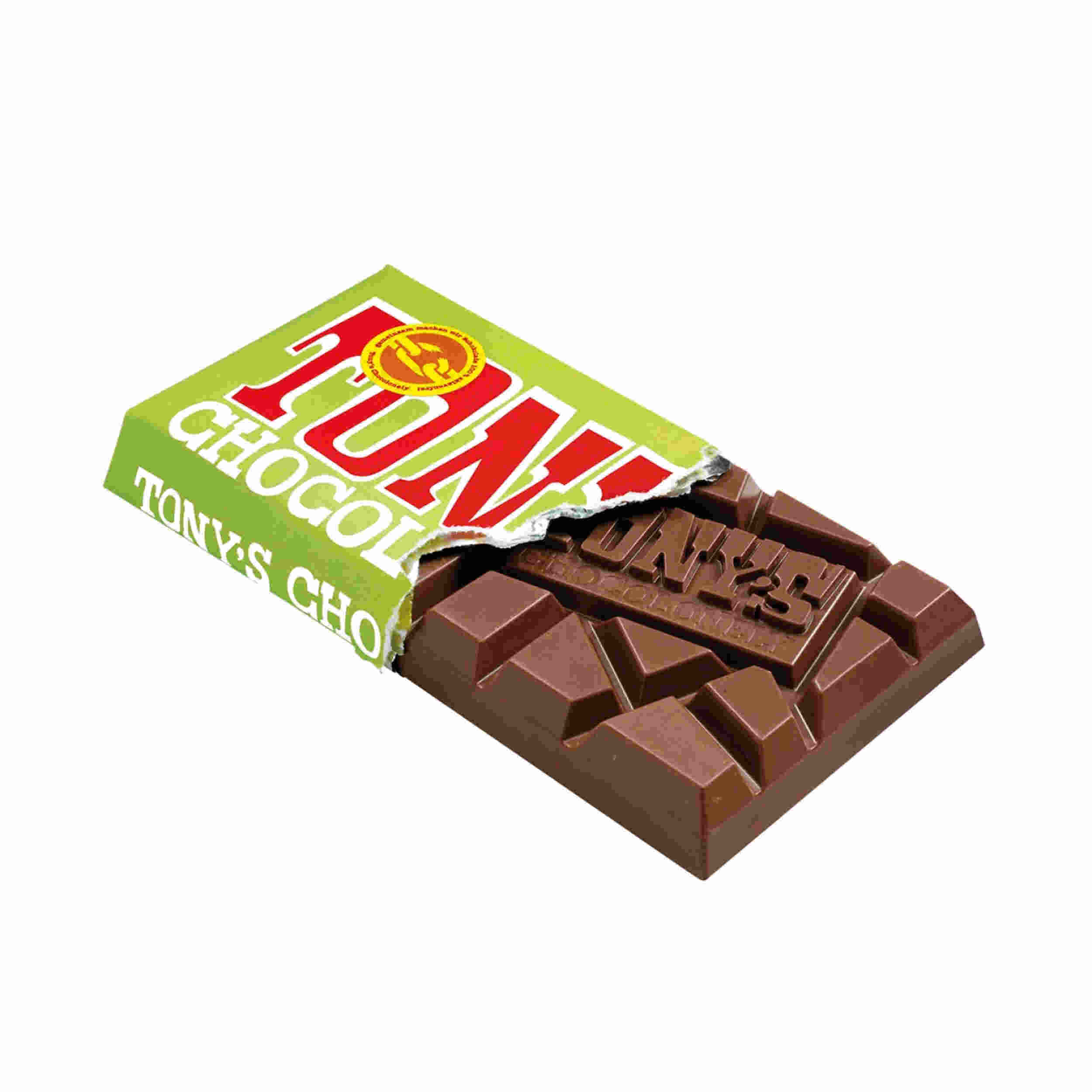 Tony's Vollmilchschokolade Cremiger Haselnuss Crunch 180g