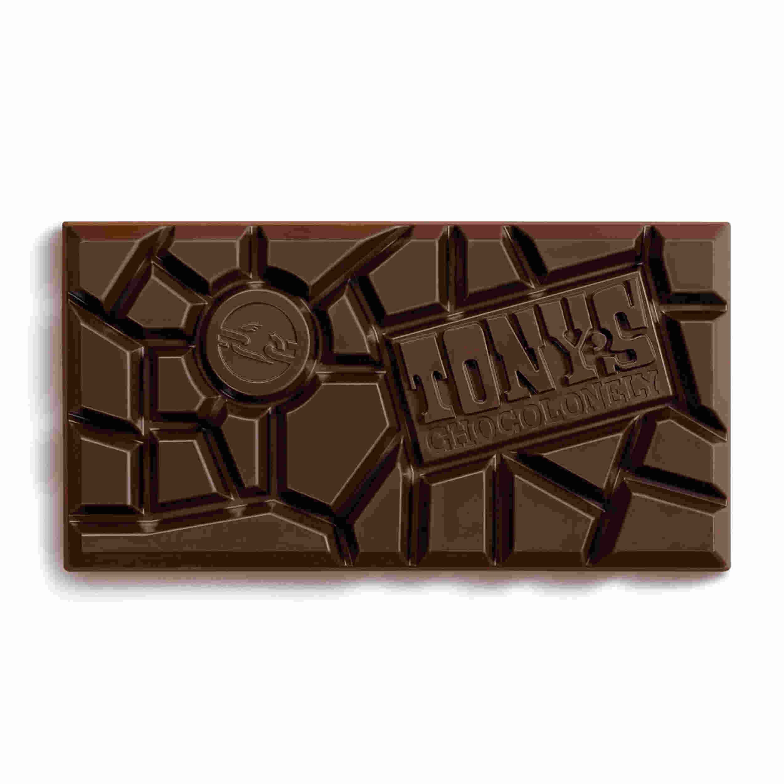 Tony's Zartbitterschokolade mit Mandeln und Meersalz 180g