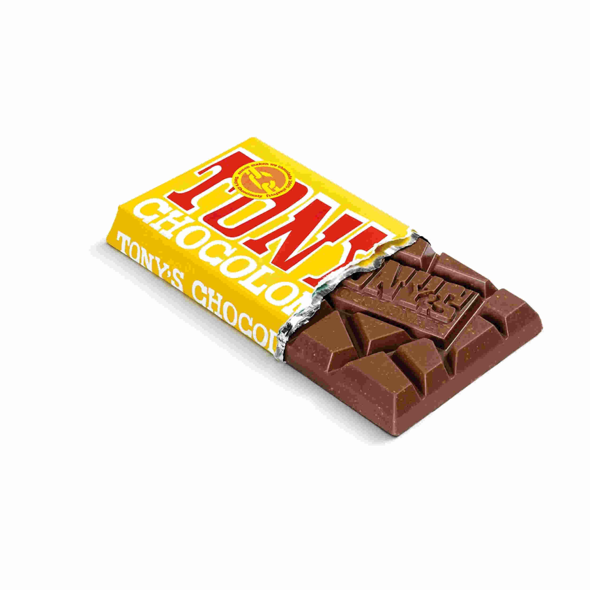 Tony's Vollmilchschokolade mit weißem Nougat 180g