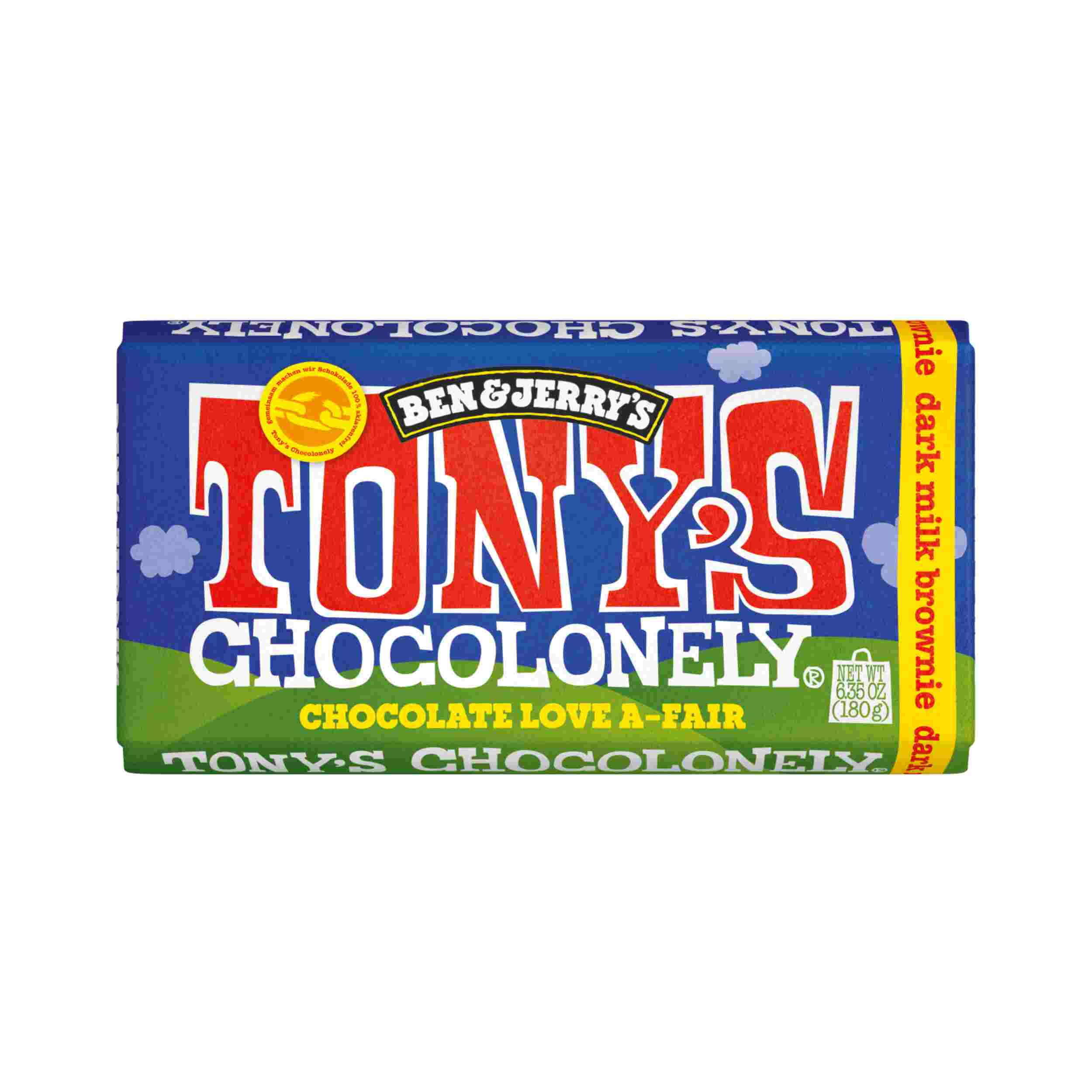 Tony's Ben & Jerry's Dark Milk Brownie 180g