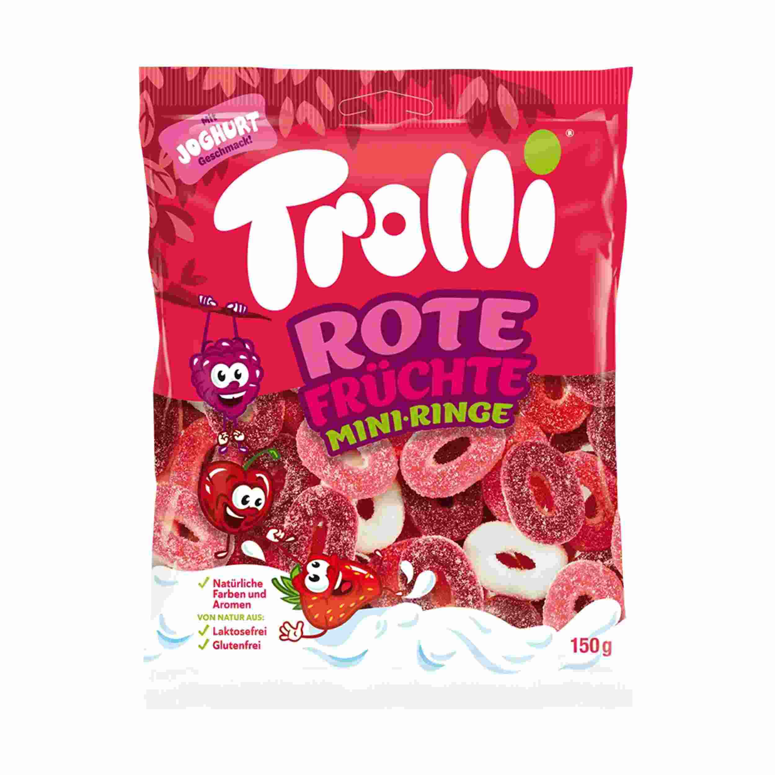 TROLLI ROTE FRUECHTE MINIS 150g