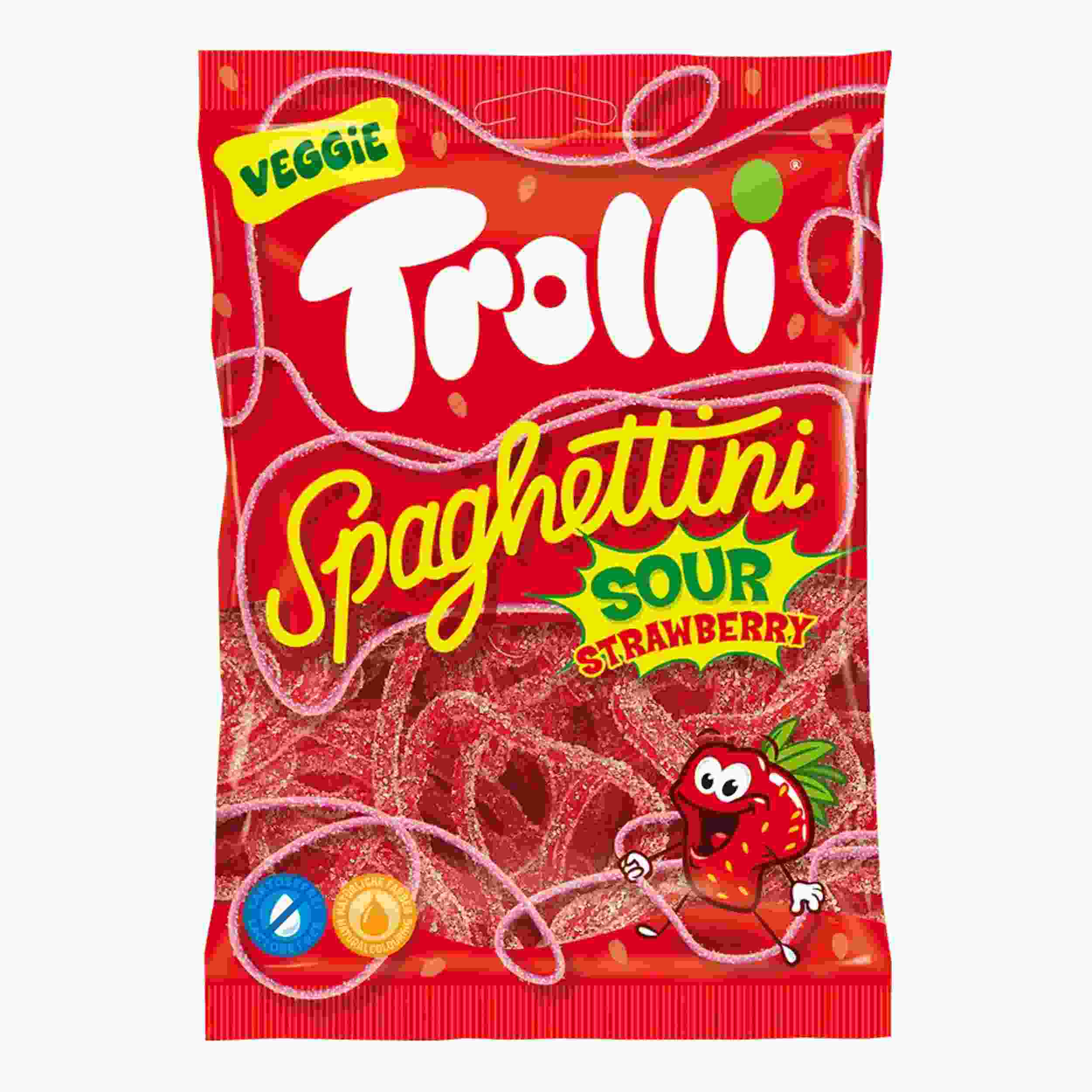 TROLLI SPAGHETTINI SOUR ERDB. 100g
