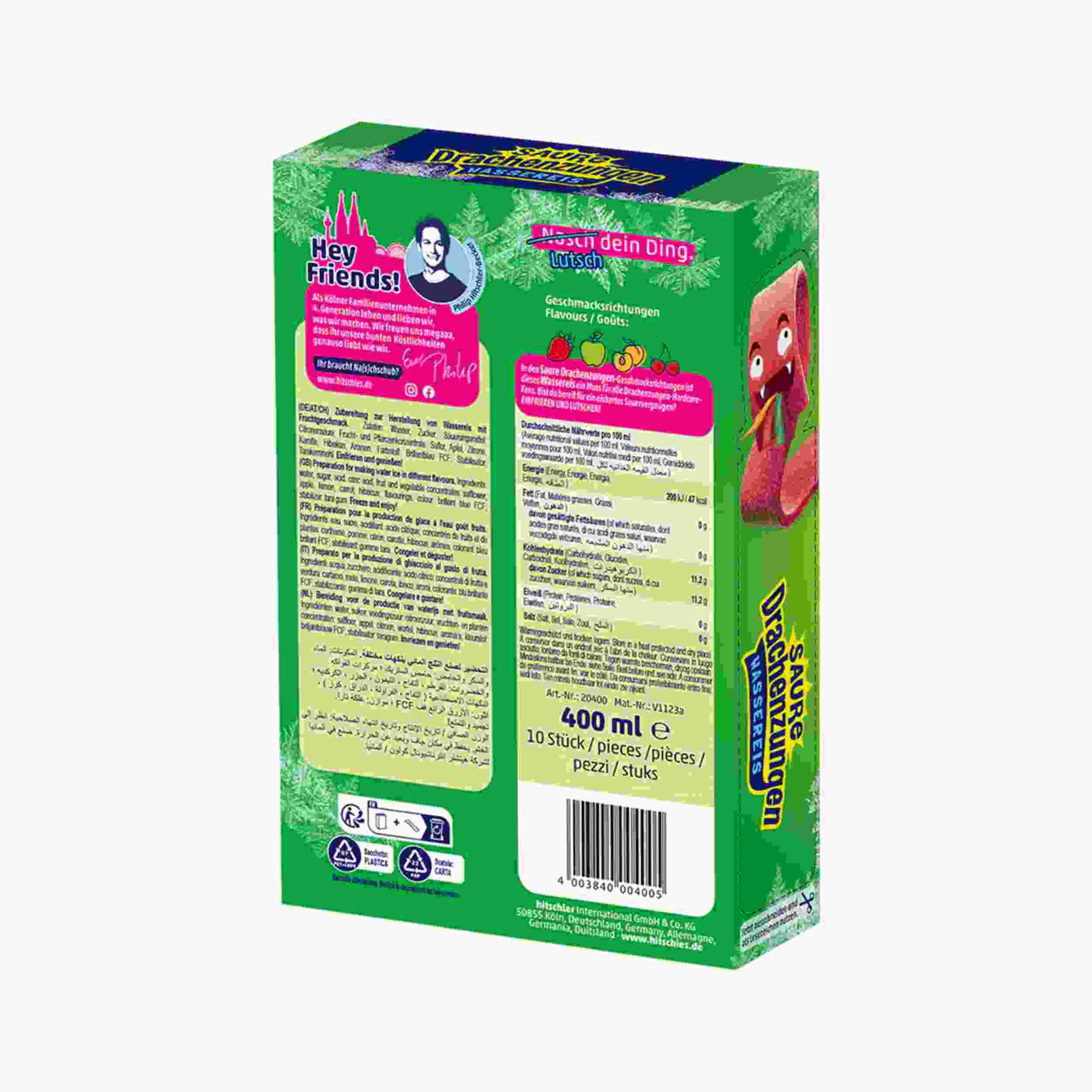 HITSCHLER DRACHENZUNGE WASSEREIS 400ML PK