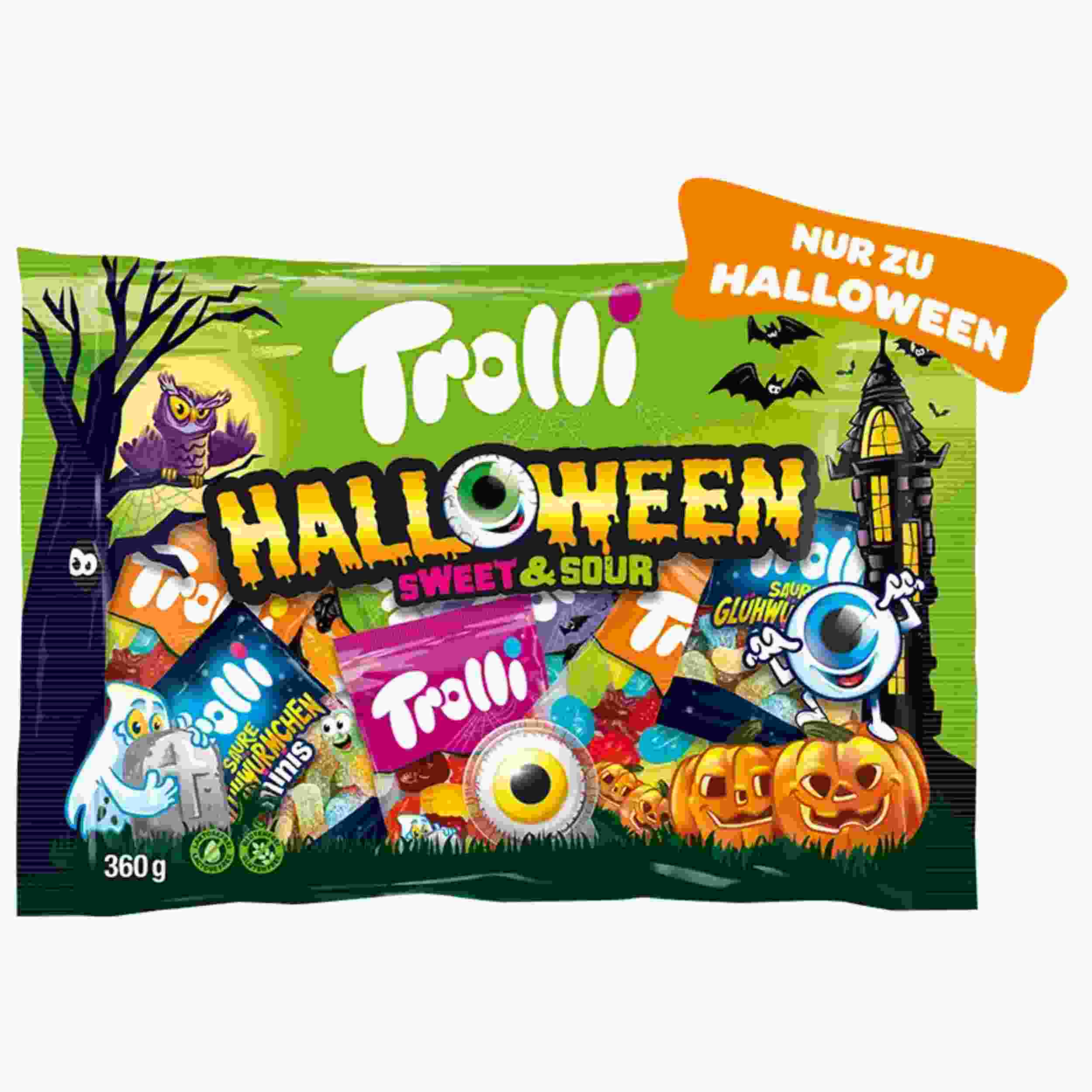 TROLLI HALLOWEEN SWEET&SOUR 360g
