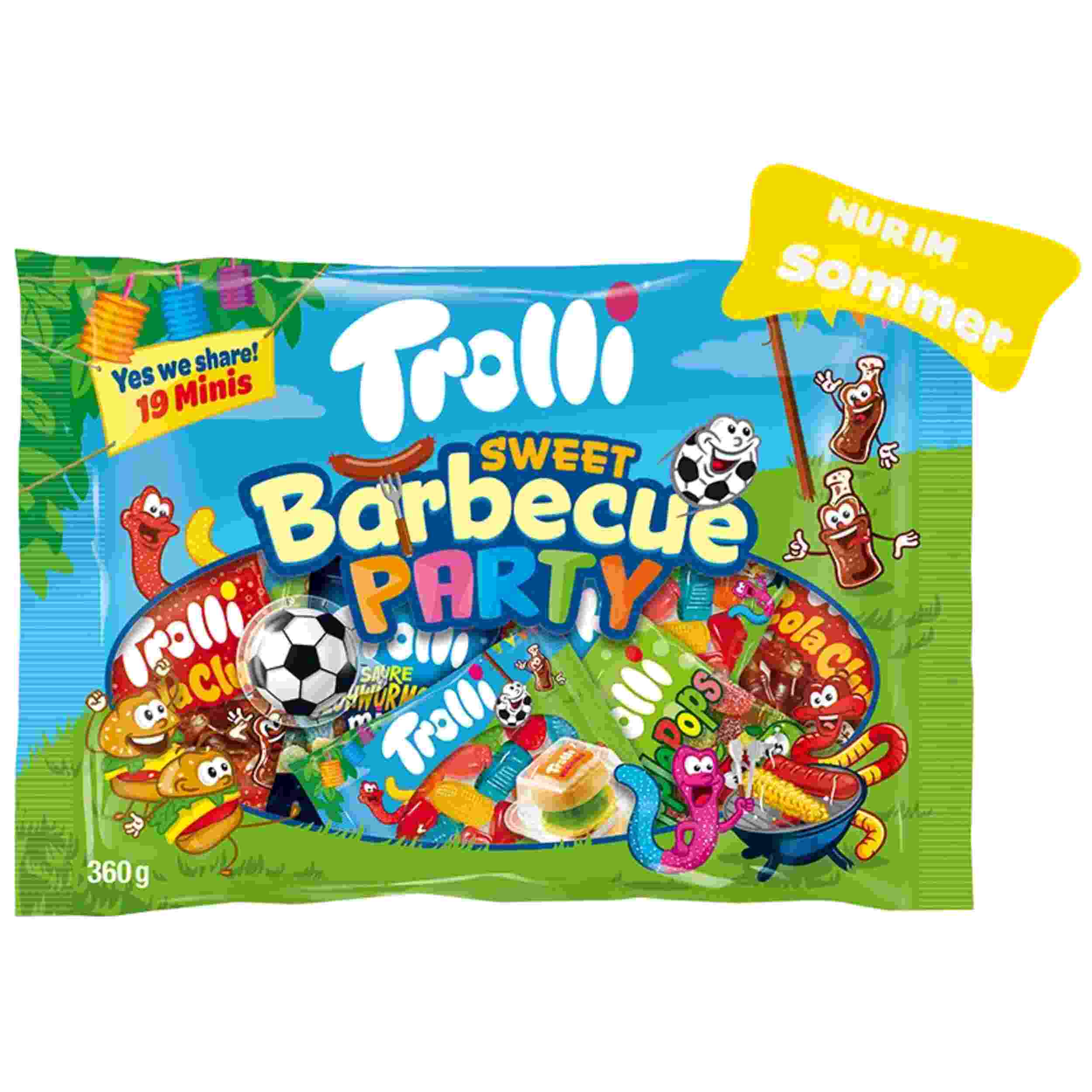 TROLLI SWEET BARBECUE PARTY 360g