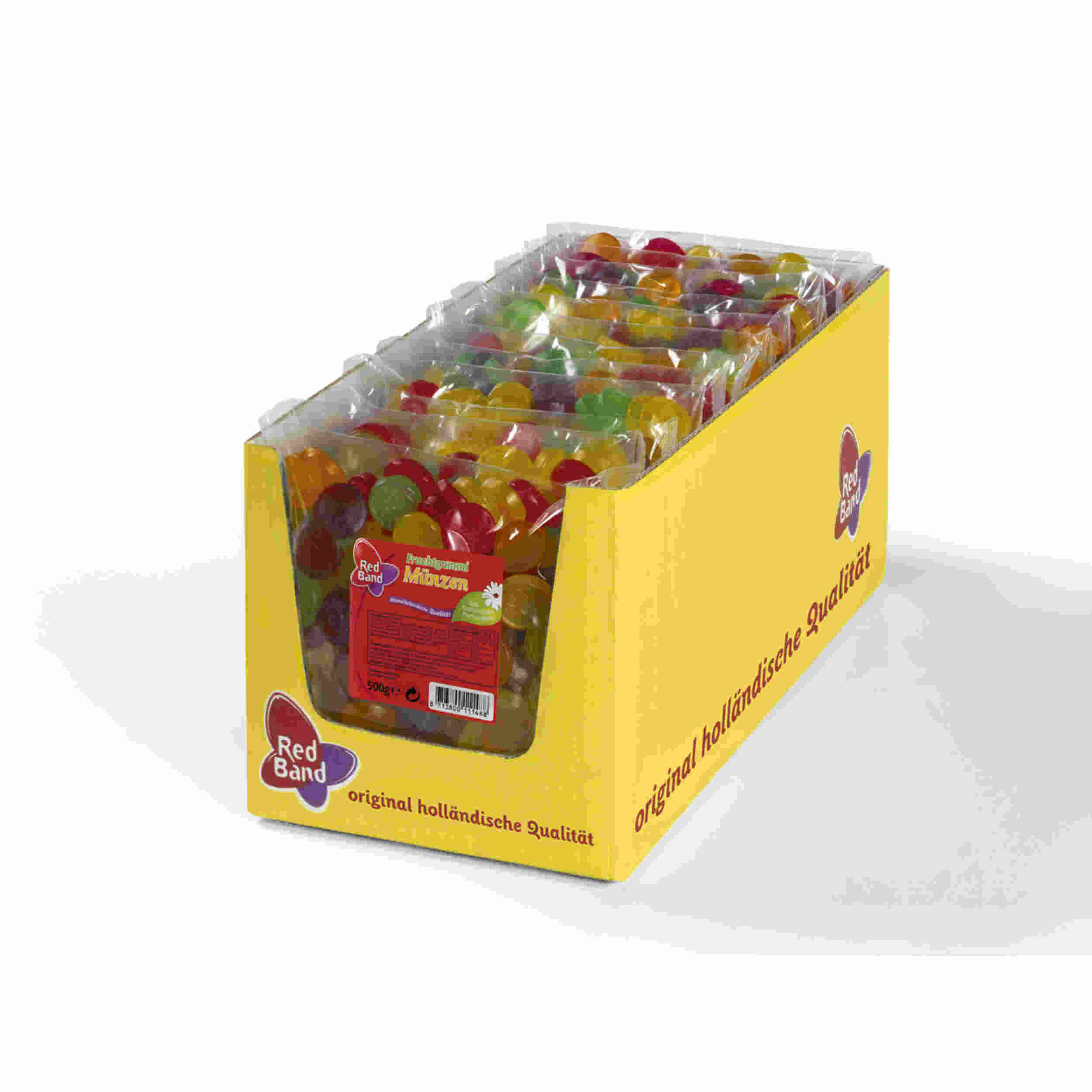 Red Band Fruchtgummi Münzen 500g