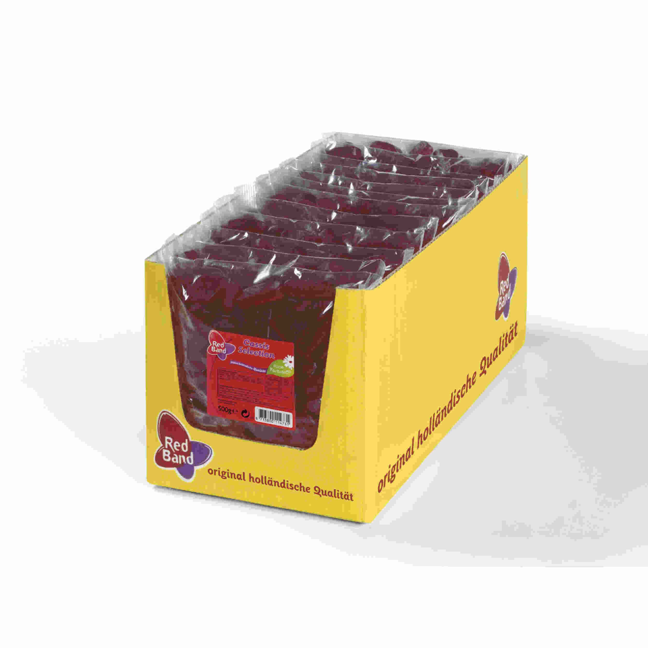 Red Band Cassis Selection 500g