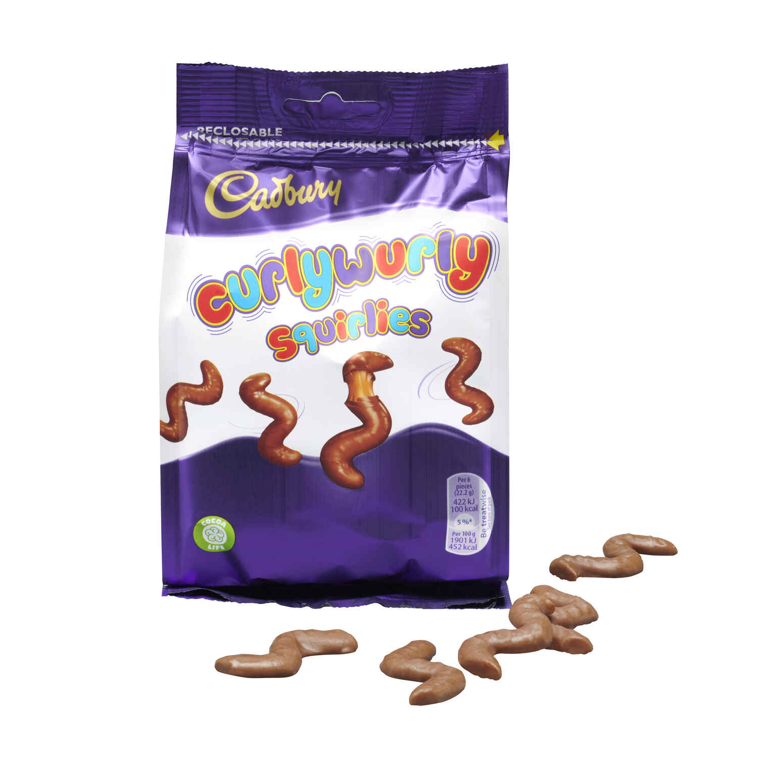 Cadbury´s CurlyWurly Squirlies 110g