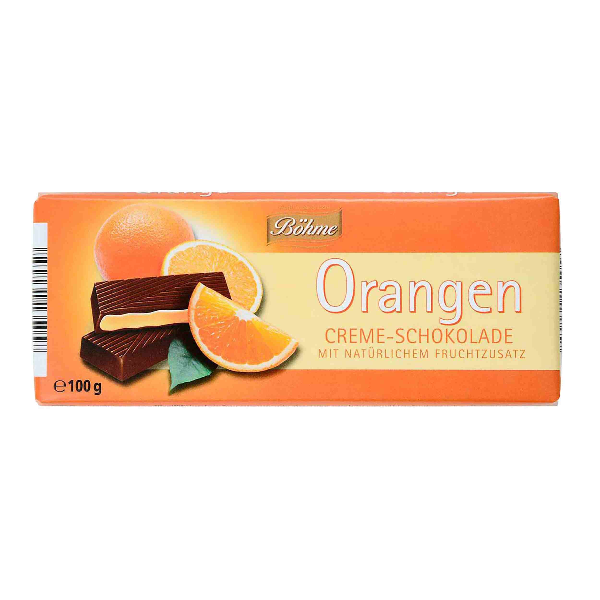 Böhme OrangenCreme-Schokolade100g