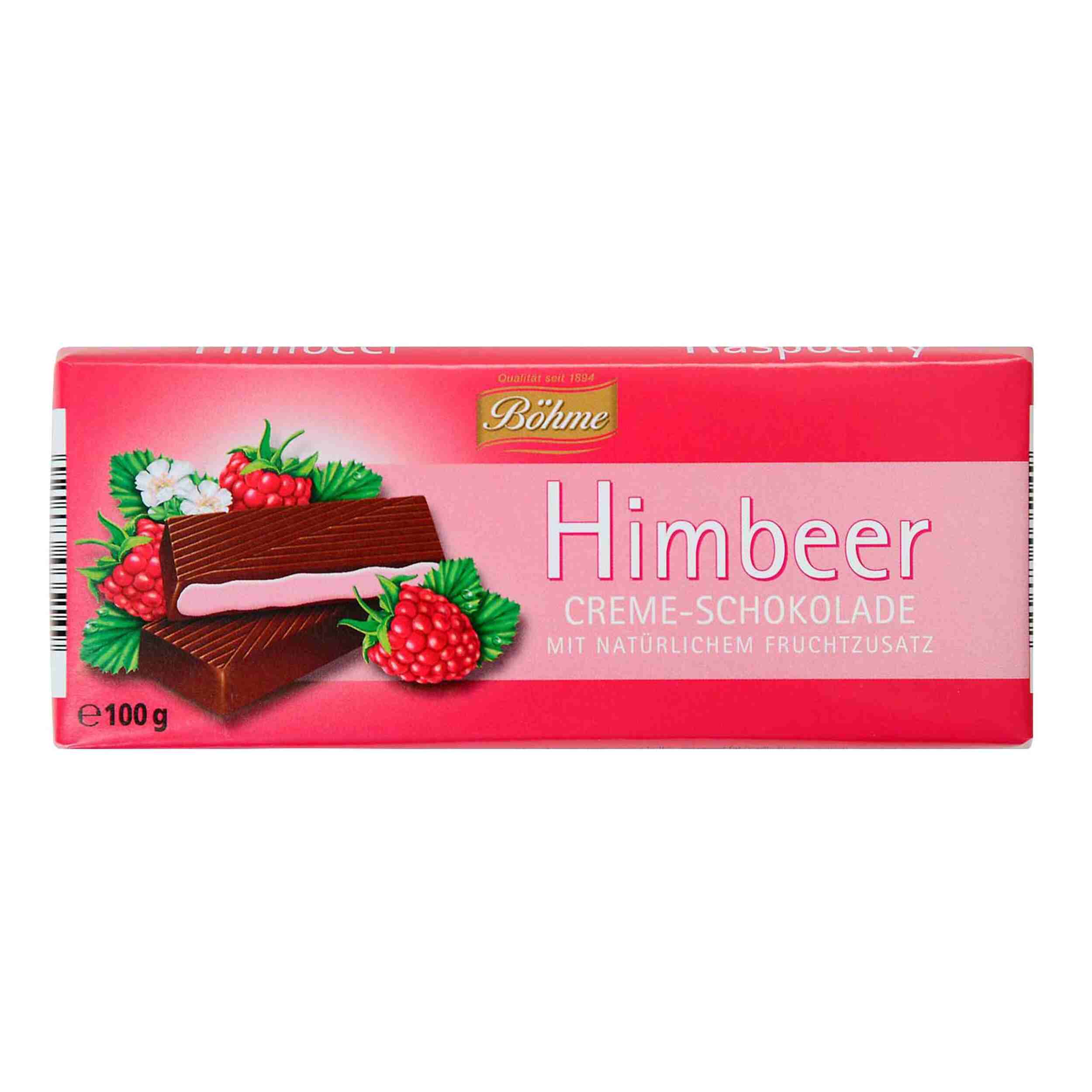 Böhme HimbeerCreme-Schokolade100g