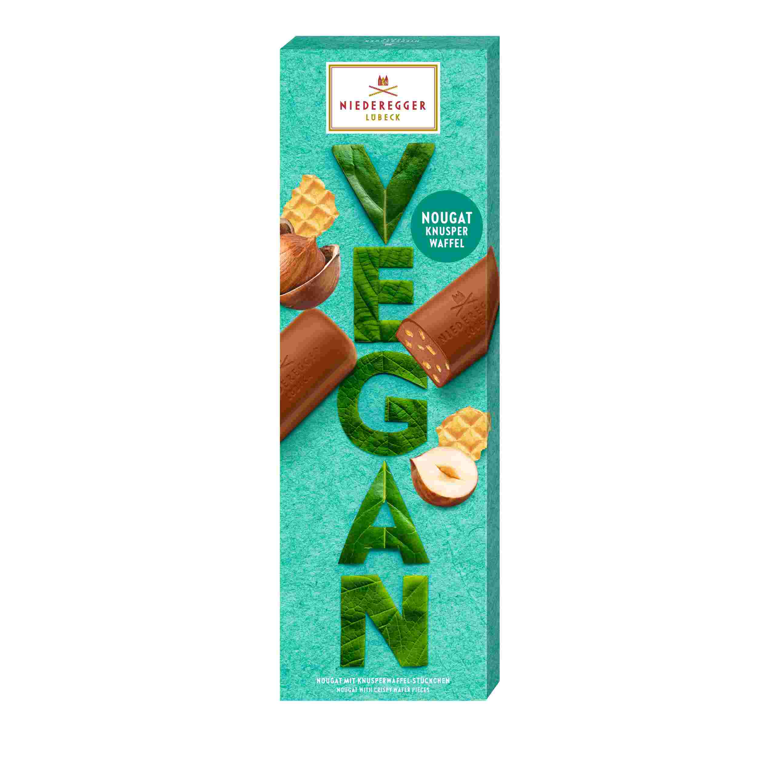 Niederegger VEGAN Nougat Klassiker 'Knusper Waffel' 100g