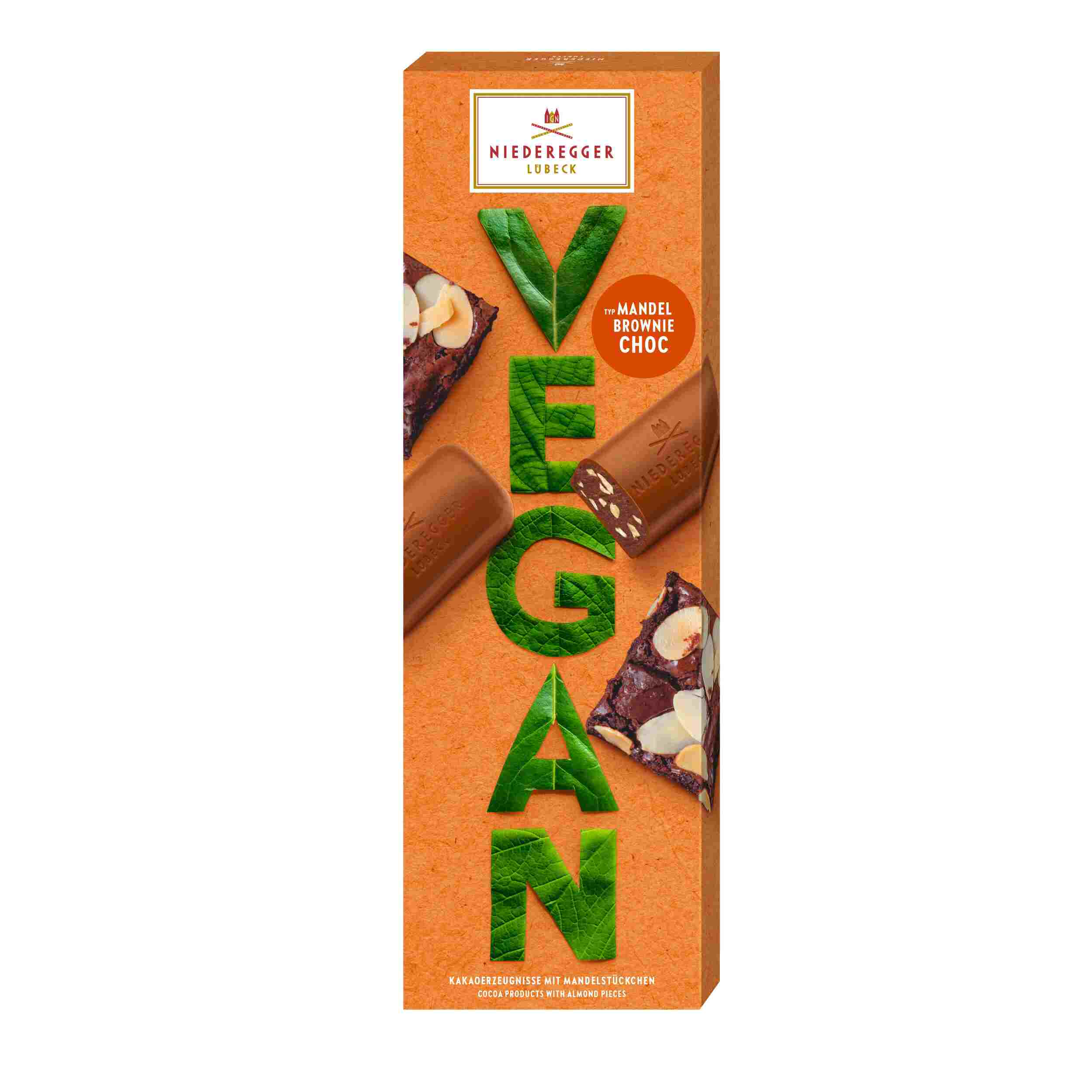 Niederegger VEGAN Chocolate Klassiker 'Mandel Brownie' 100g
