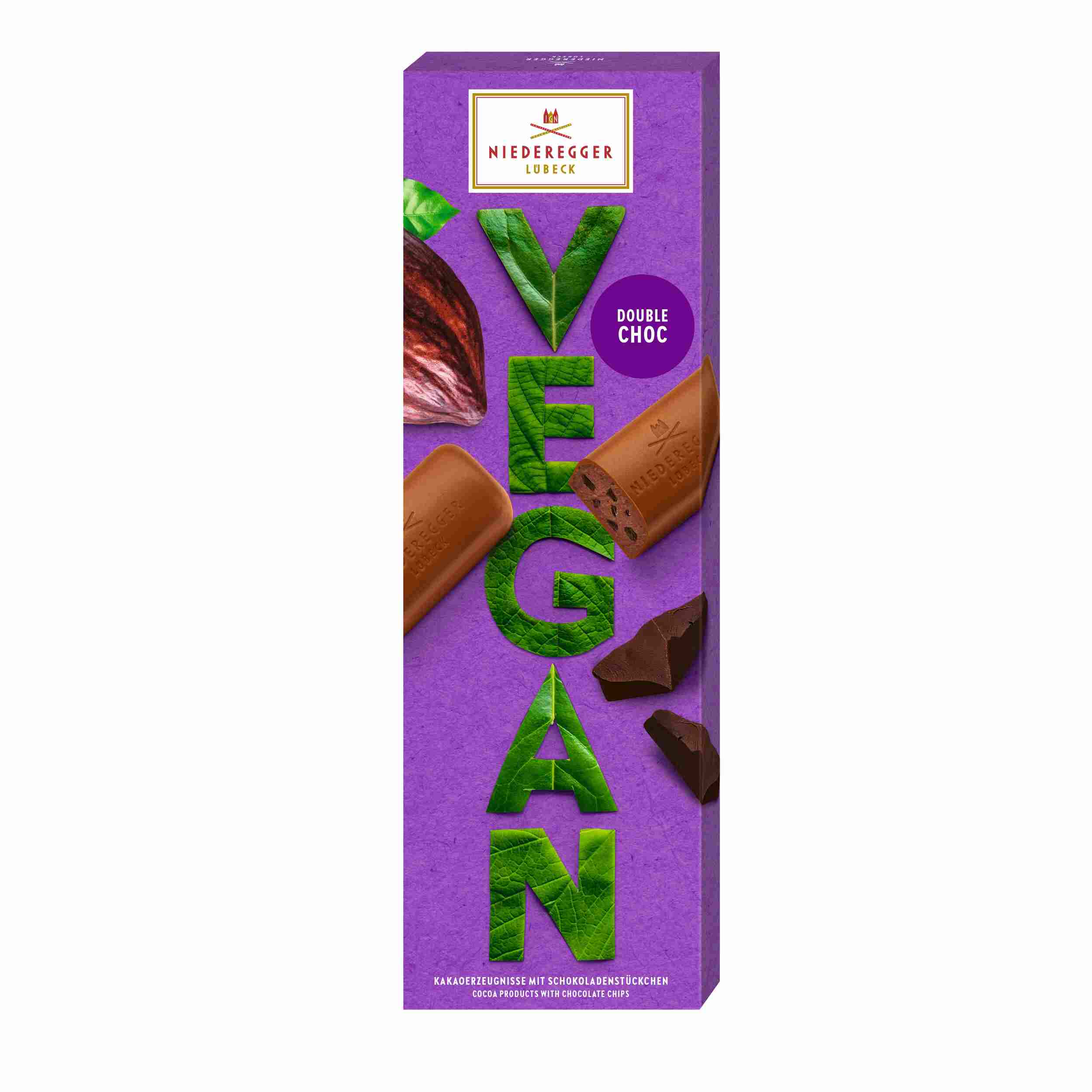 Niederegger VEGAN Chocolate Klassiker 'Double Choc' 100g