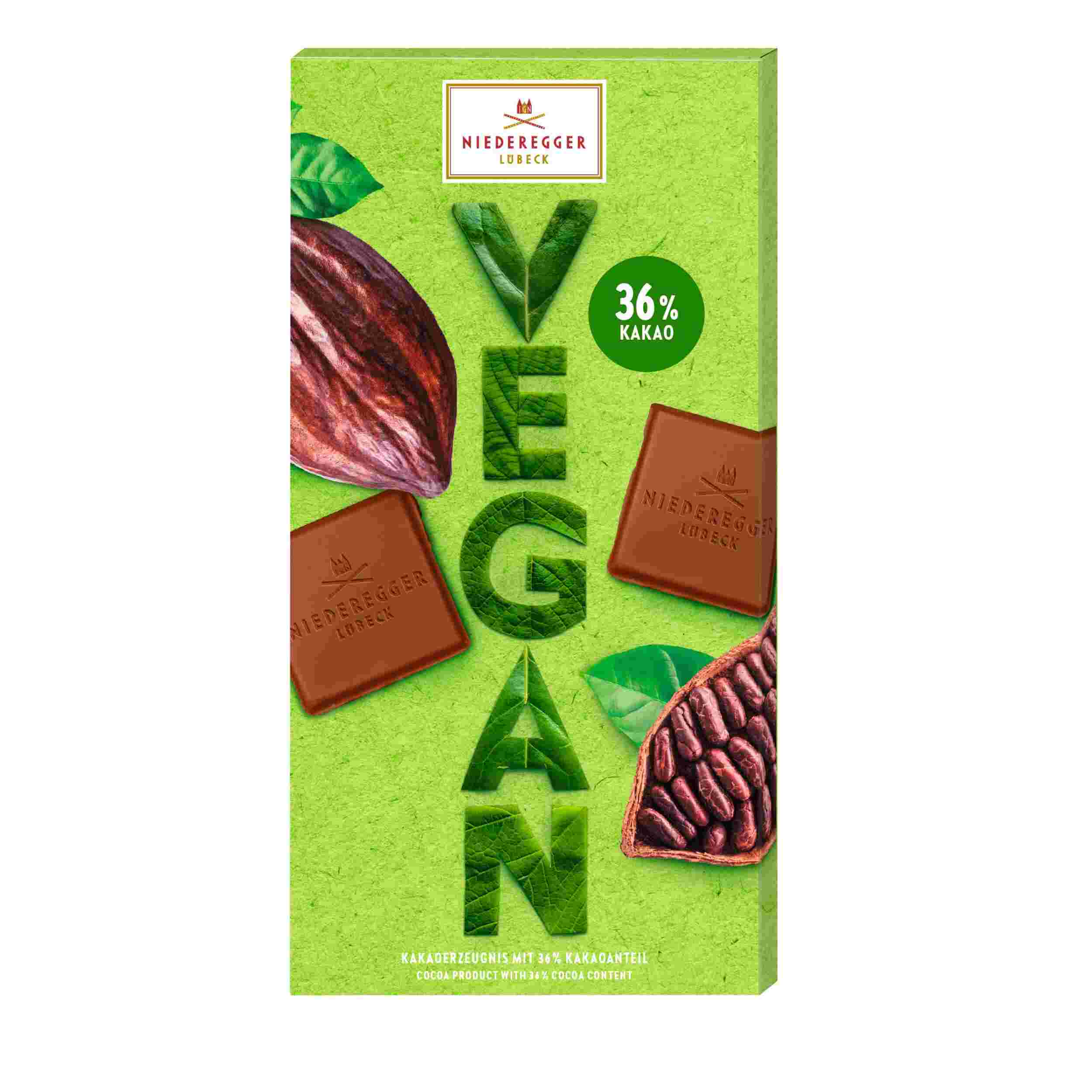 Niederegger VEGAN Chocolate Tafel 100g