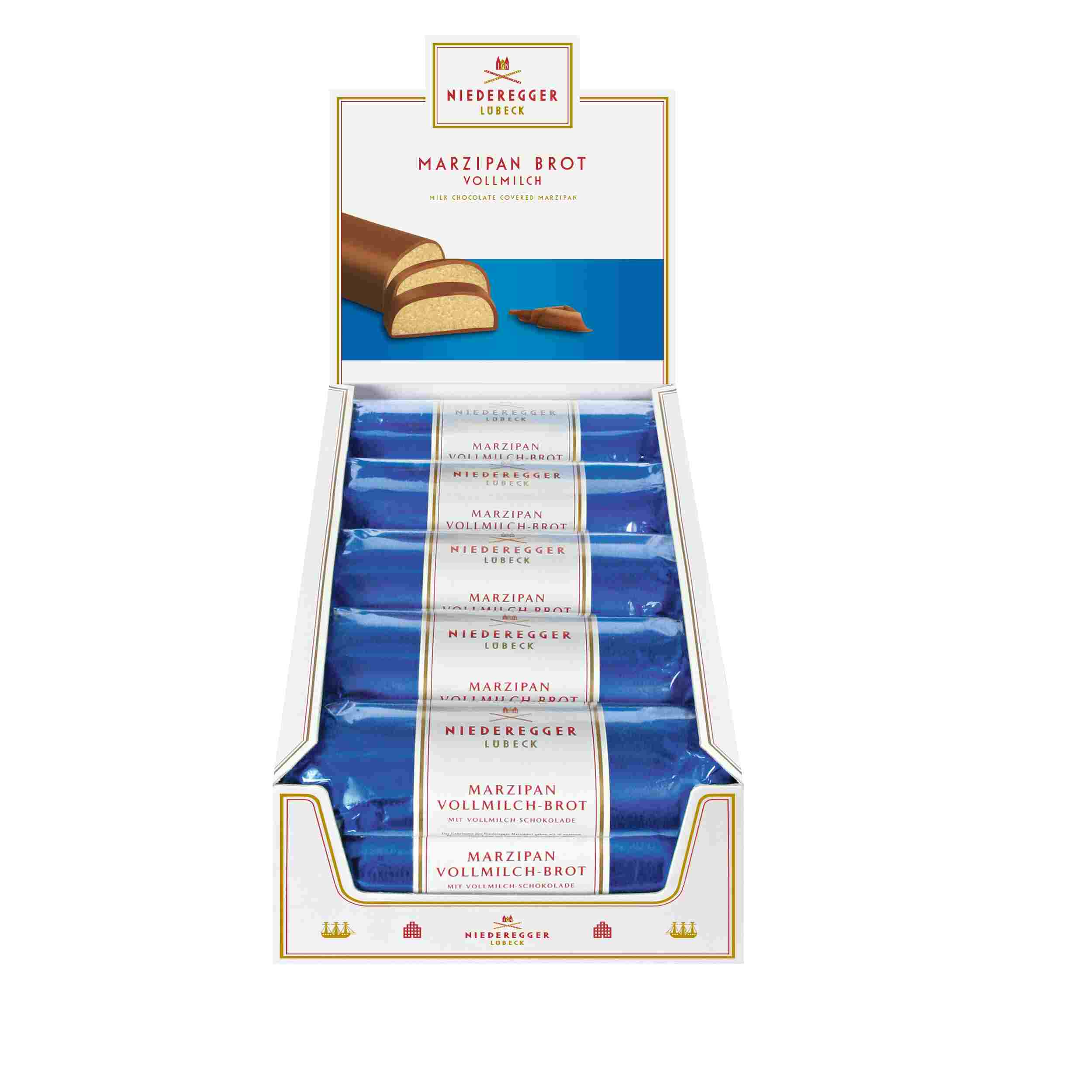 Niederegger Marzipanbrot in Vollmilchschokolade 125gg