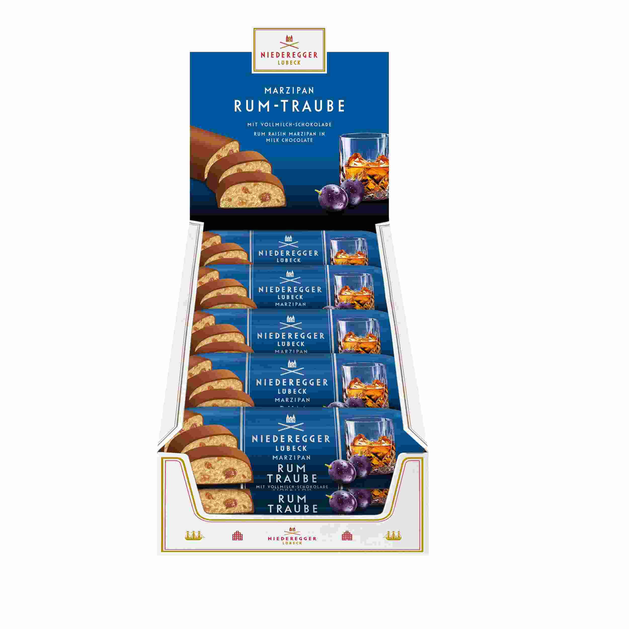 Niederegger Marzipan Brot »Rum-Traube« 125g