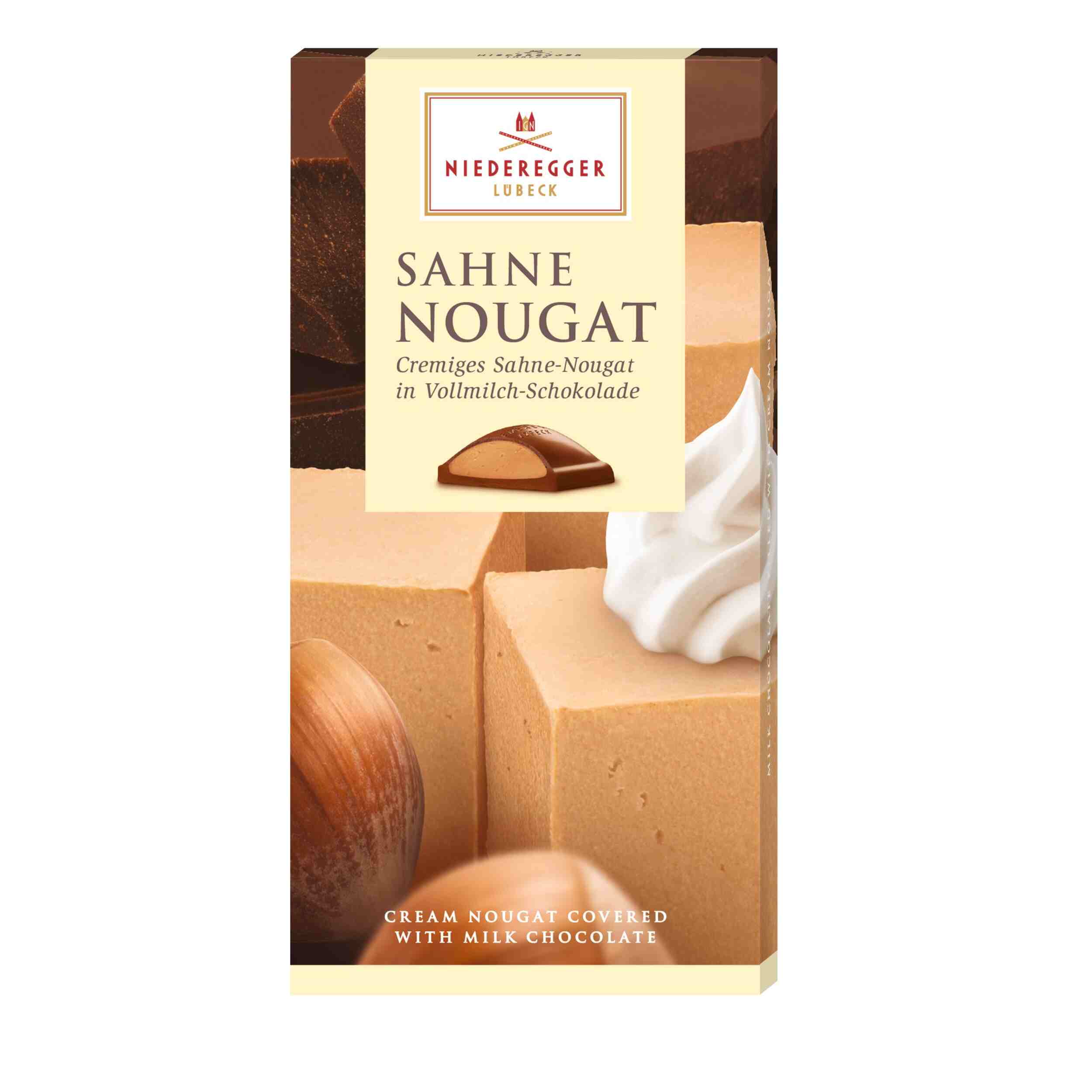 Niederegger Nougat Tafel "Sahne" 100g