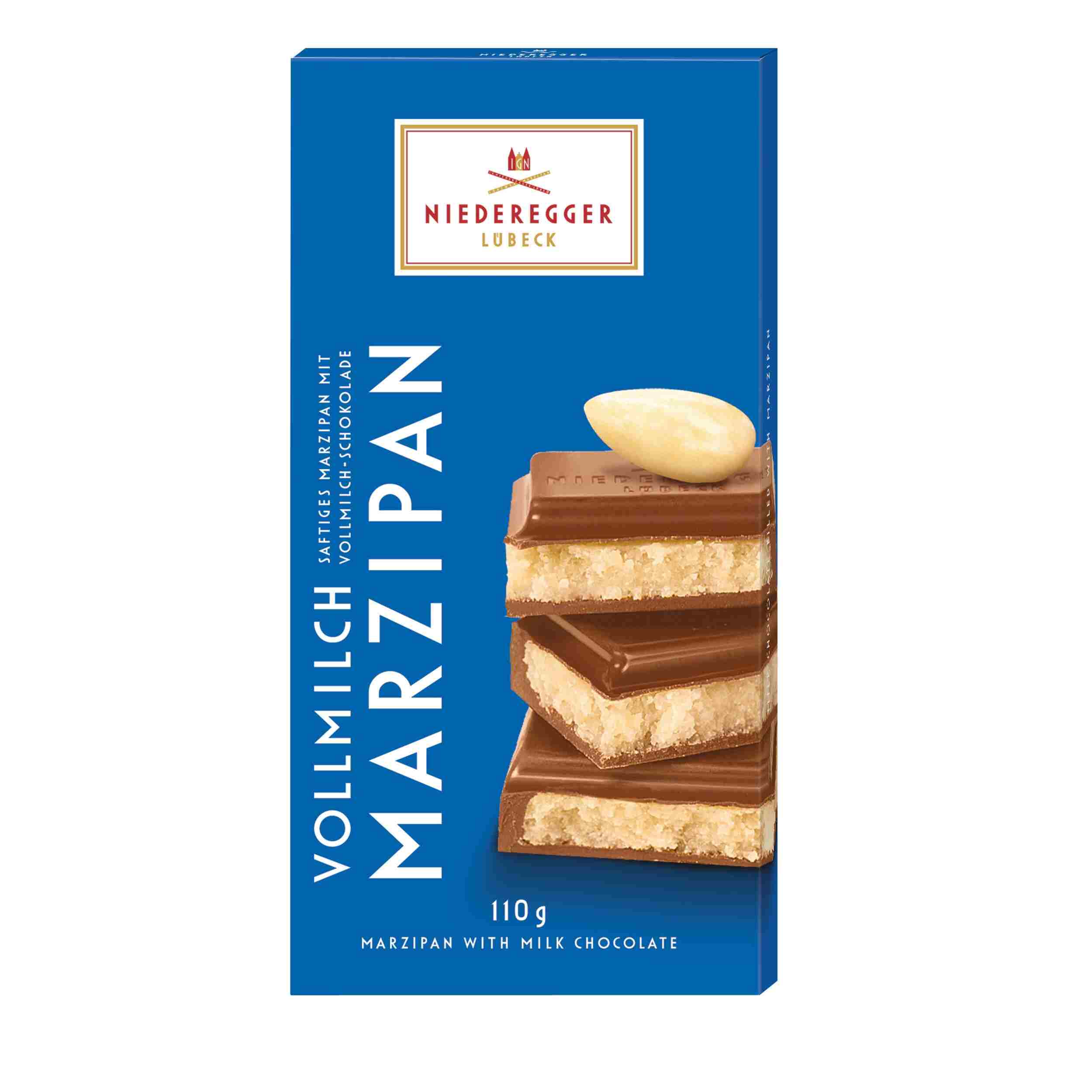 Niederegger Marzipan Tafel - Schokolade Classic VM 110g