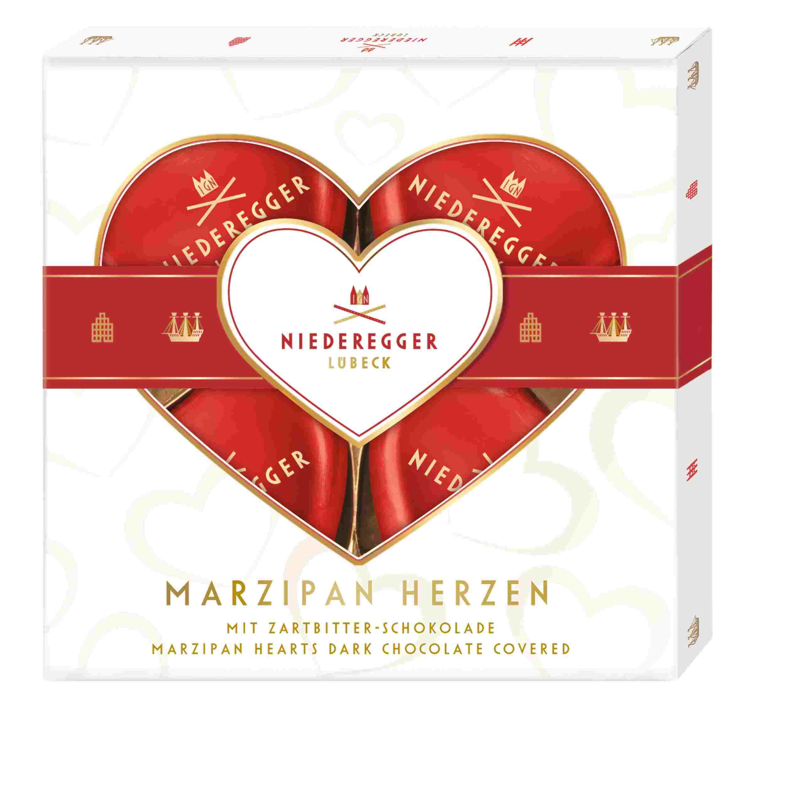 Niederegger Marzipan Herzen 50g