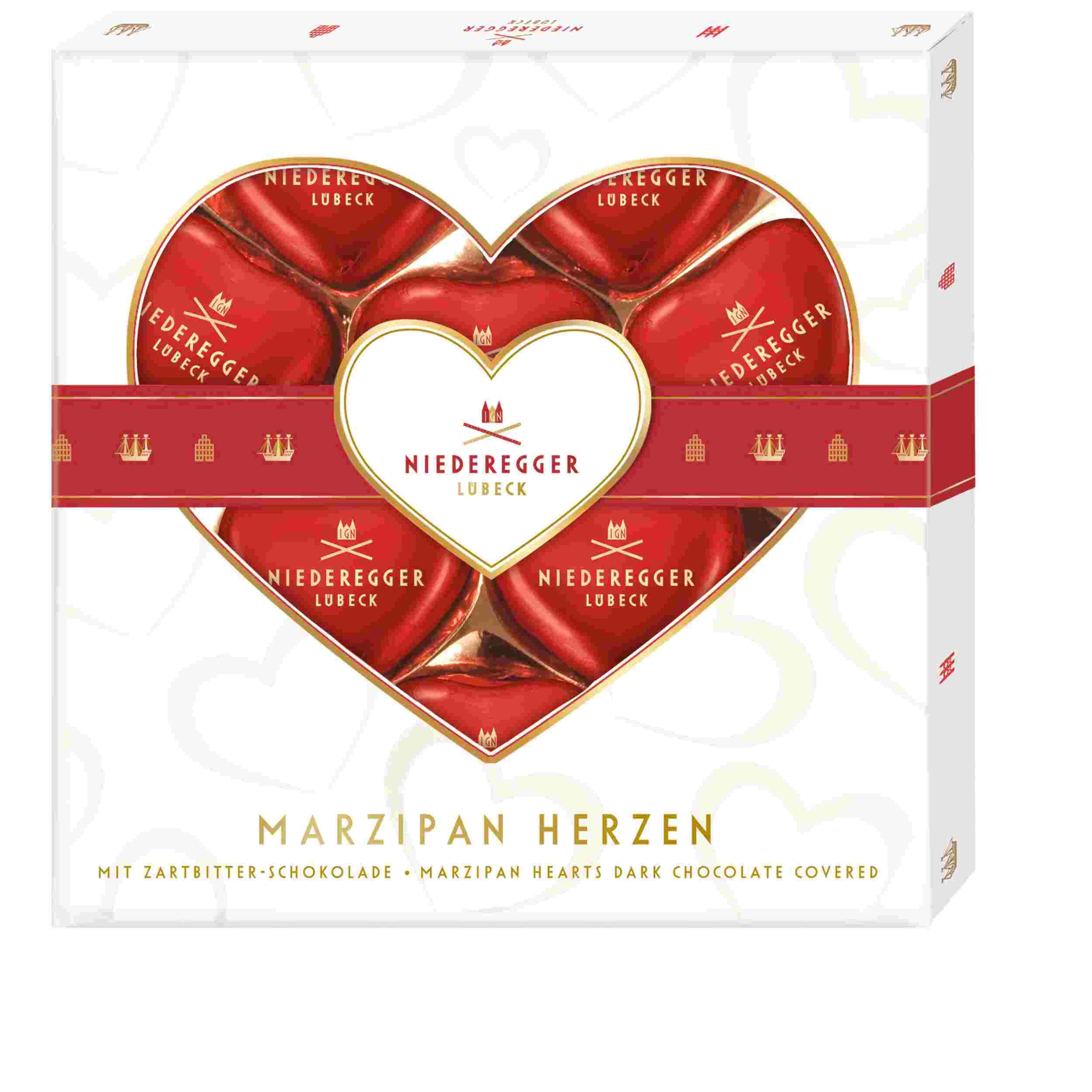 Niederegger Marzipan-Herzen 125g
