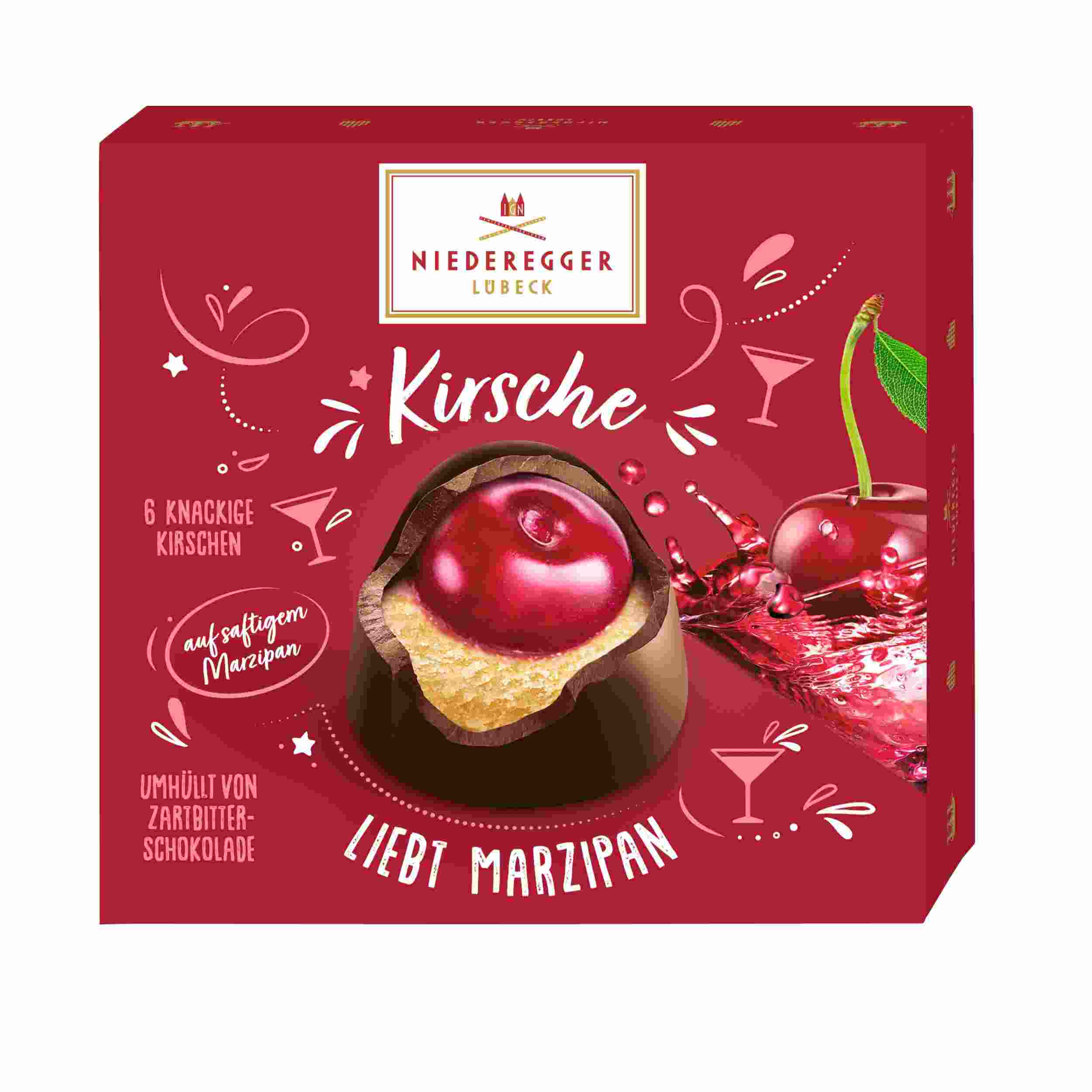 Niederegger Marzipan-Pralinen 'Kirsche' 108g