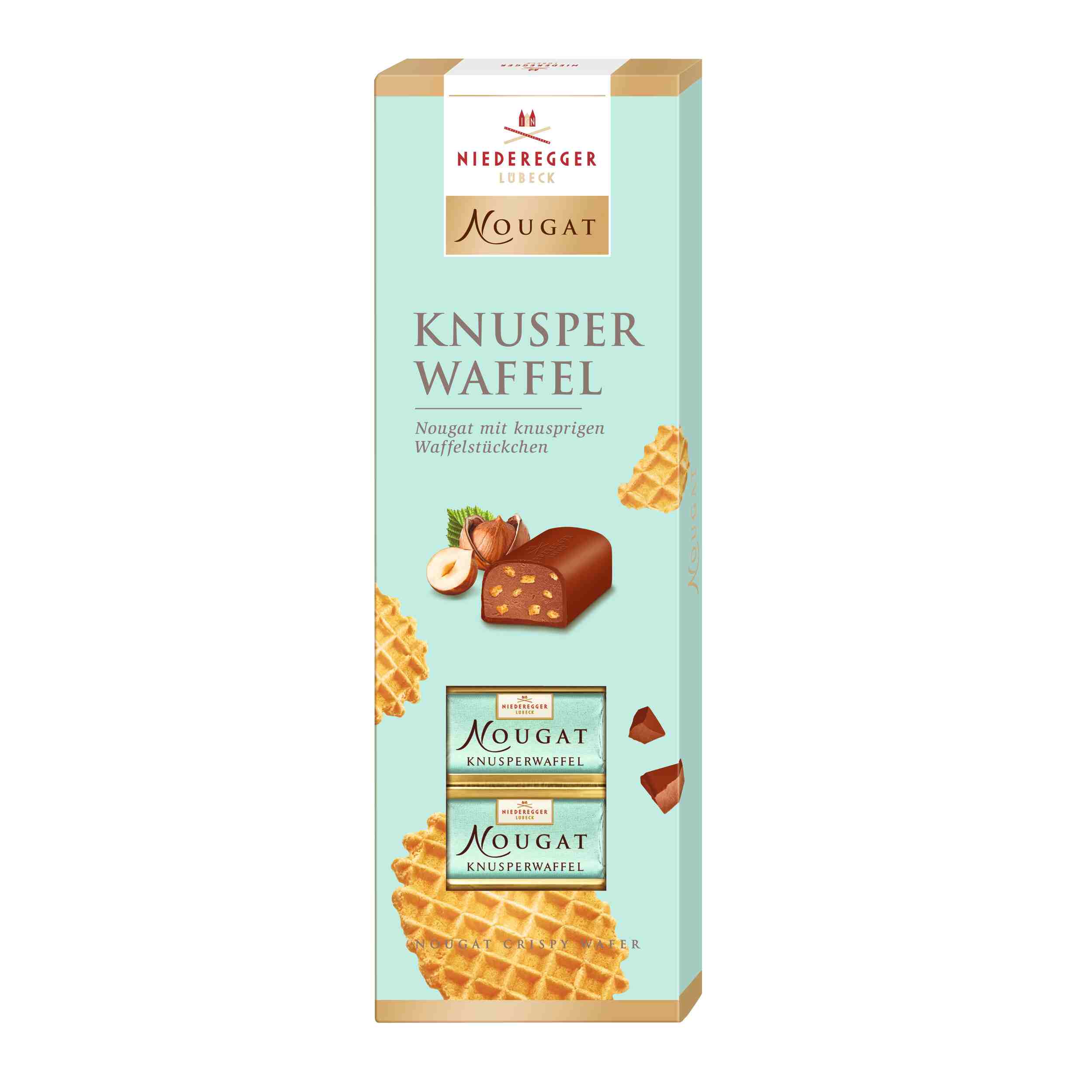 Niederegger Nougat Knusperwaffel 100g