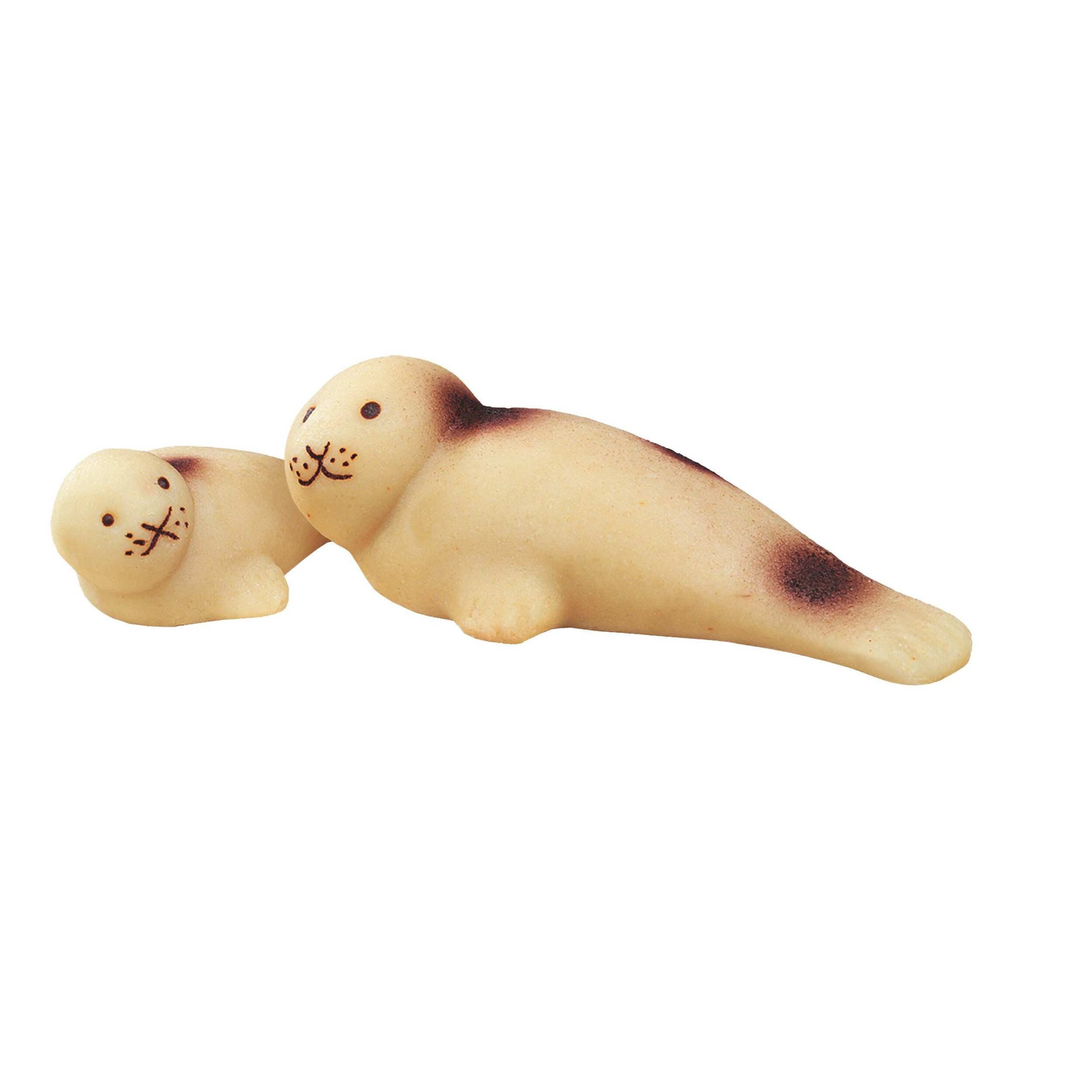 Niederegger Marzipan-Seehund mit Baby 100g