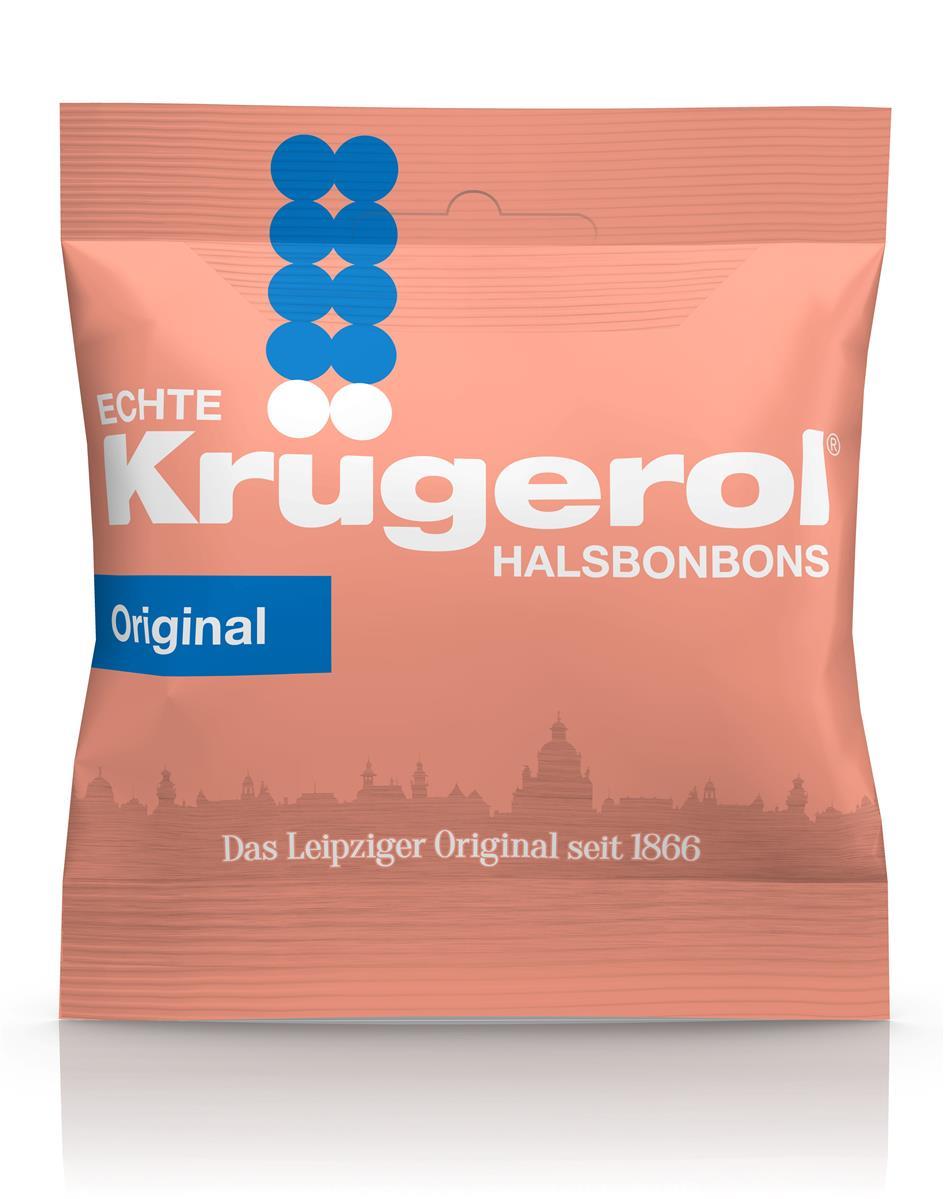 Krügerol HalsBonbon mit Zucker (1x50g)