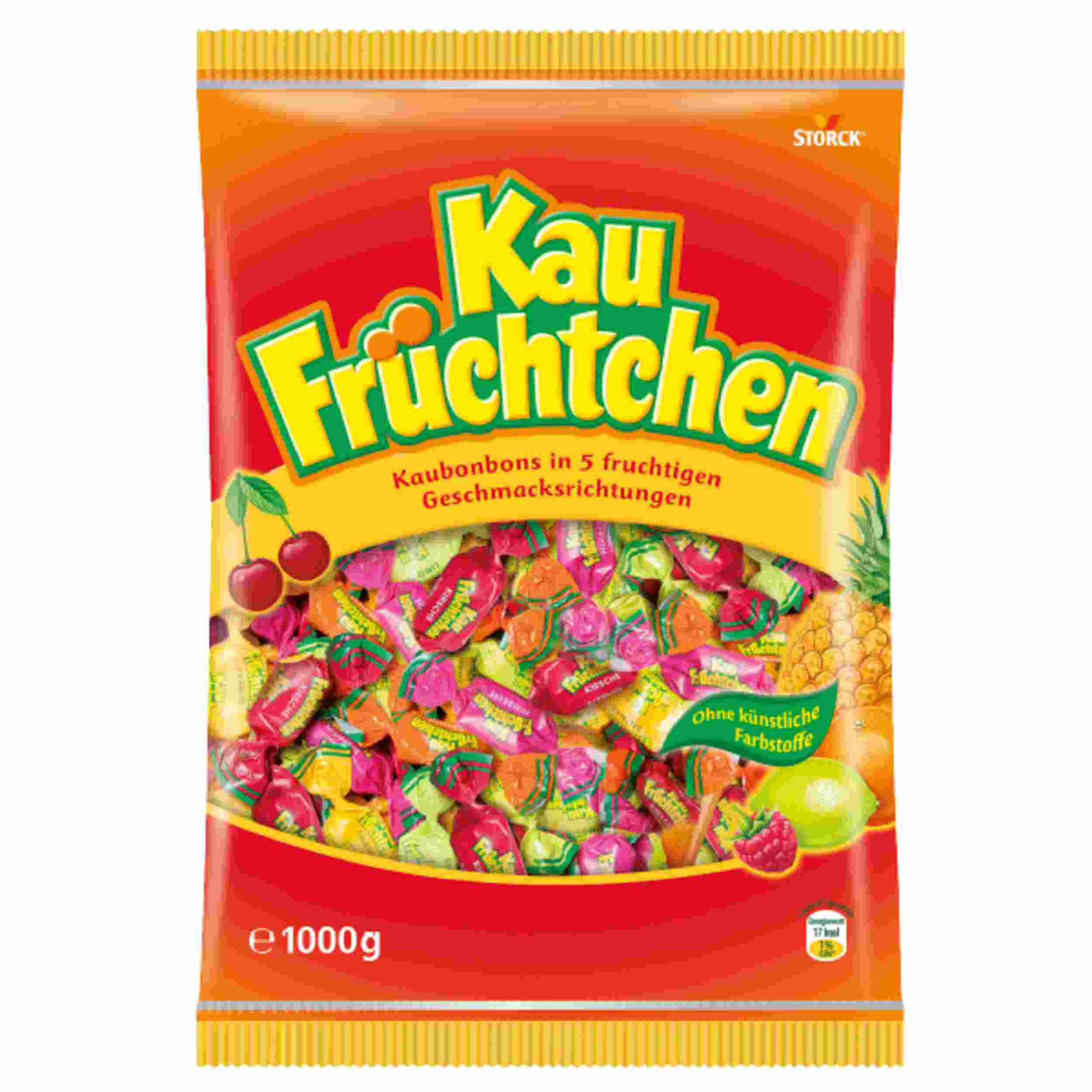 STORCK KAU FRUECHTCHEN 1000G BT