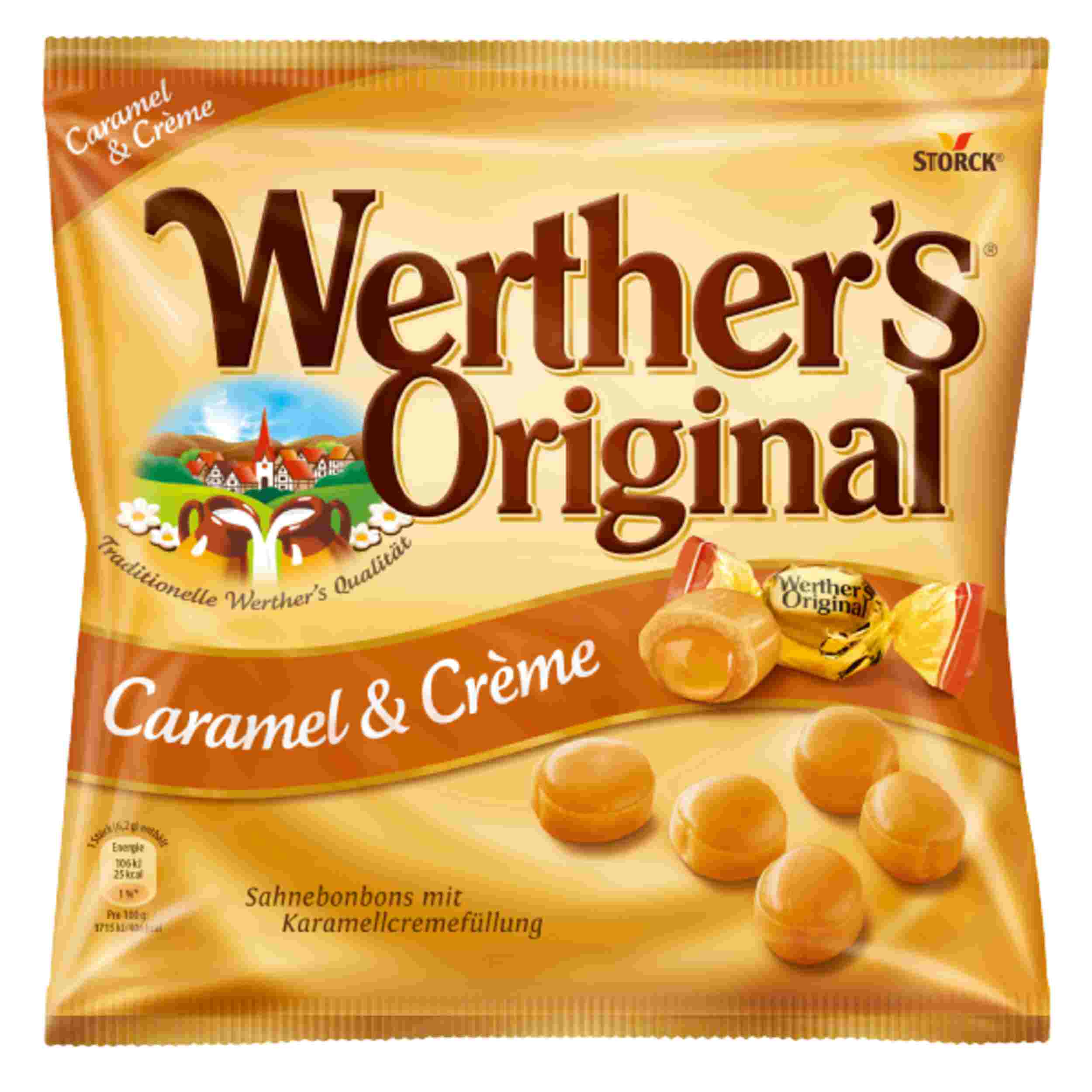 STORCK WERTHER'S KARAMELL 225G BT