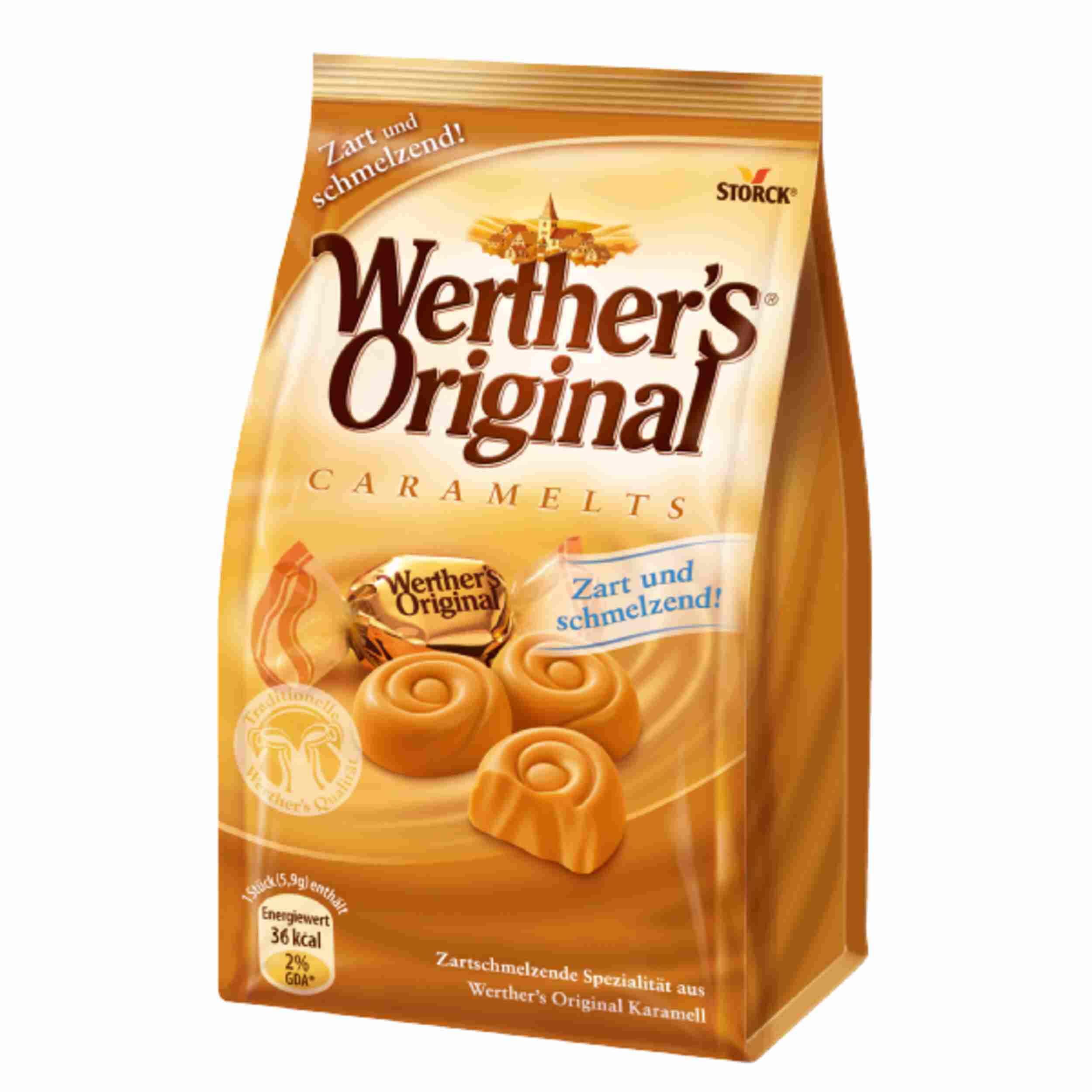 STORCK WERTHERS CARAMELTS 153G BT