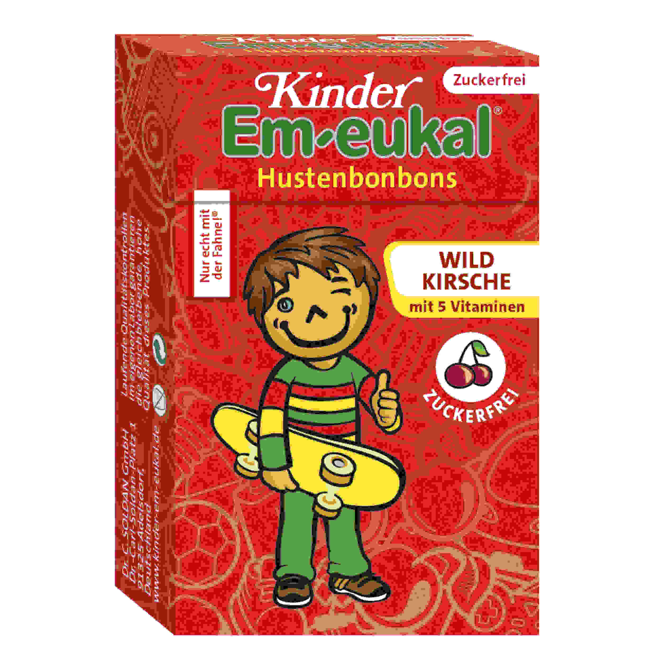 Kinder Em-eukal® Minis zfr. 40 g Wildkirsche
