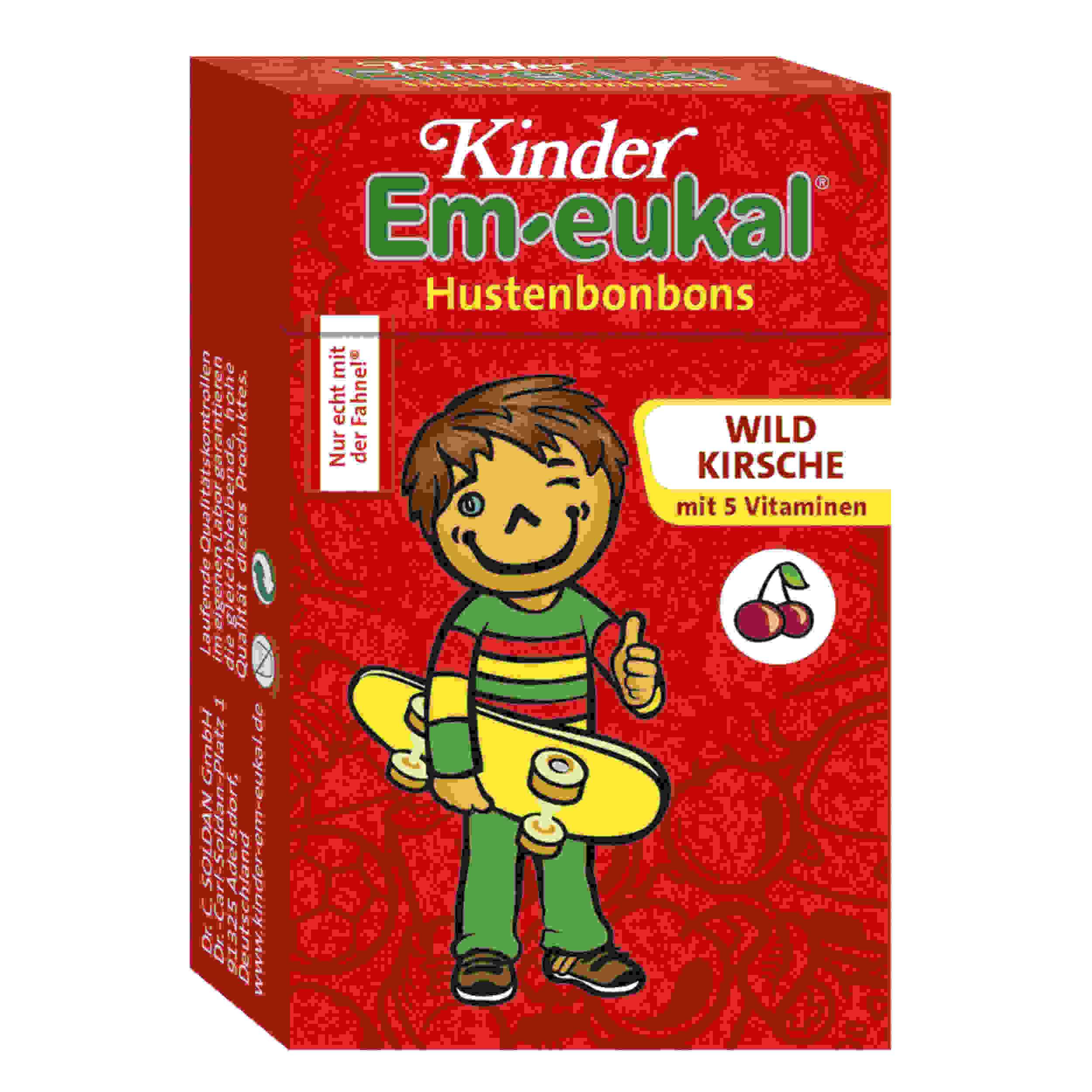 Kinder Em-eukal® Minis zh. 40 g Wildkirsche