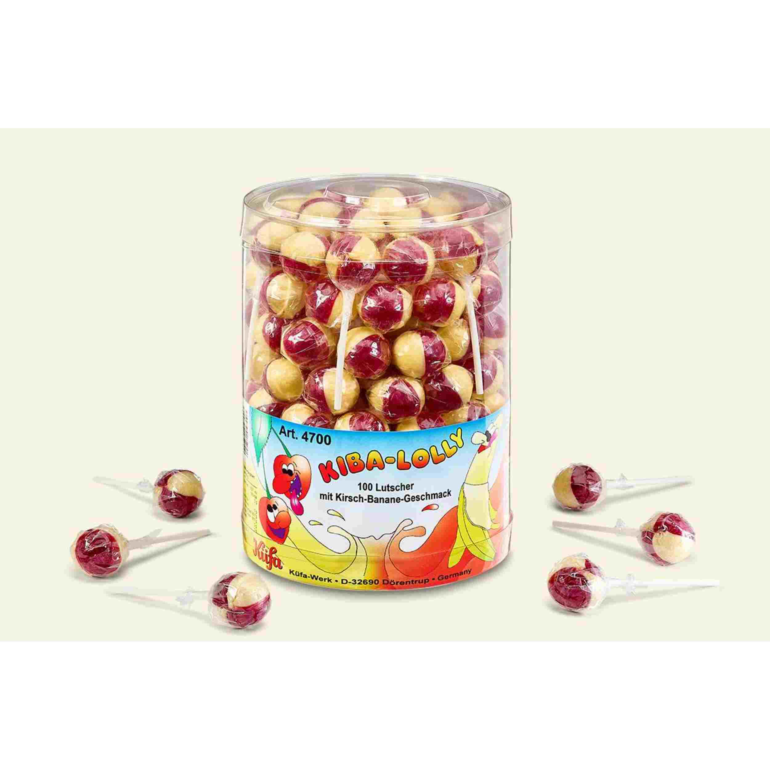 Küfa KiBa-Lolly, Kirsch-Banane 100Stk.