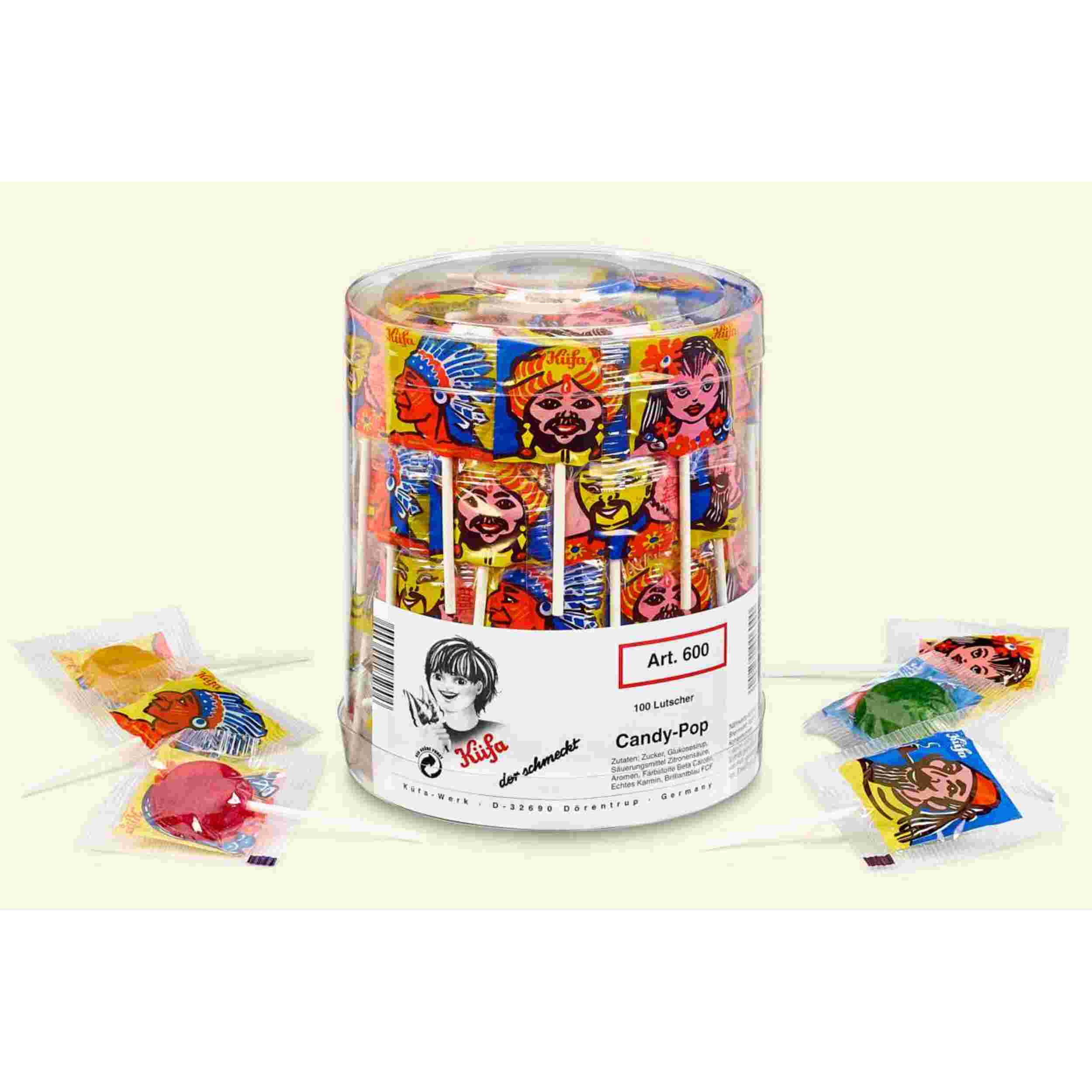 Küfa Candy Pop Frucht 100Stk.