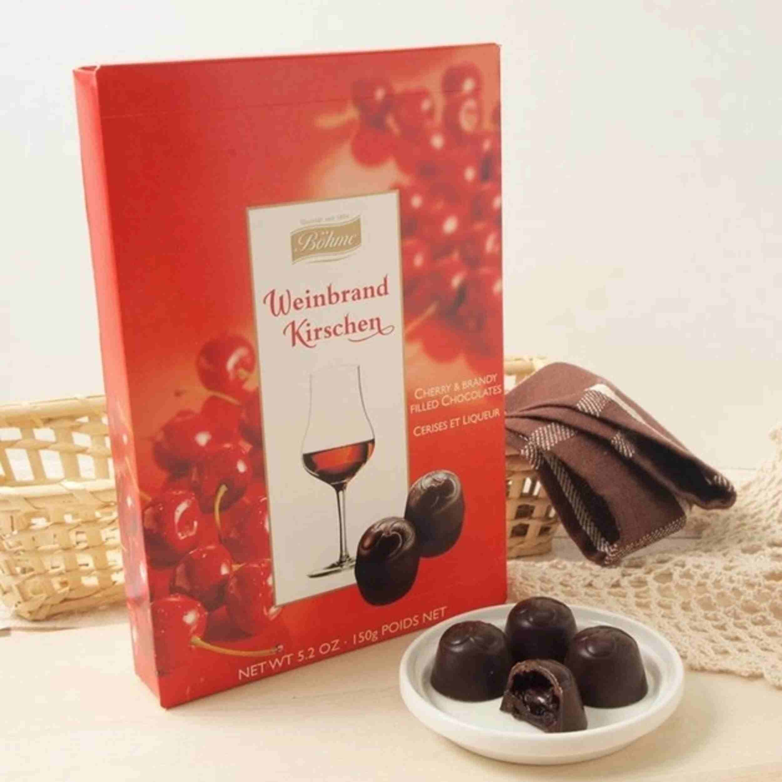 Böhme Weinbrand-Kirschen150g