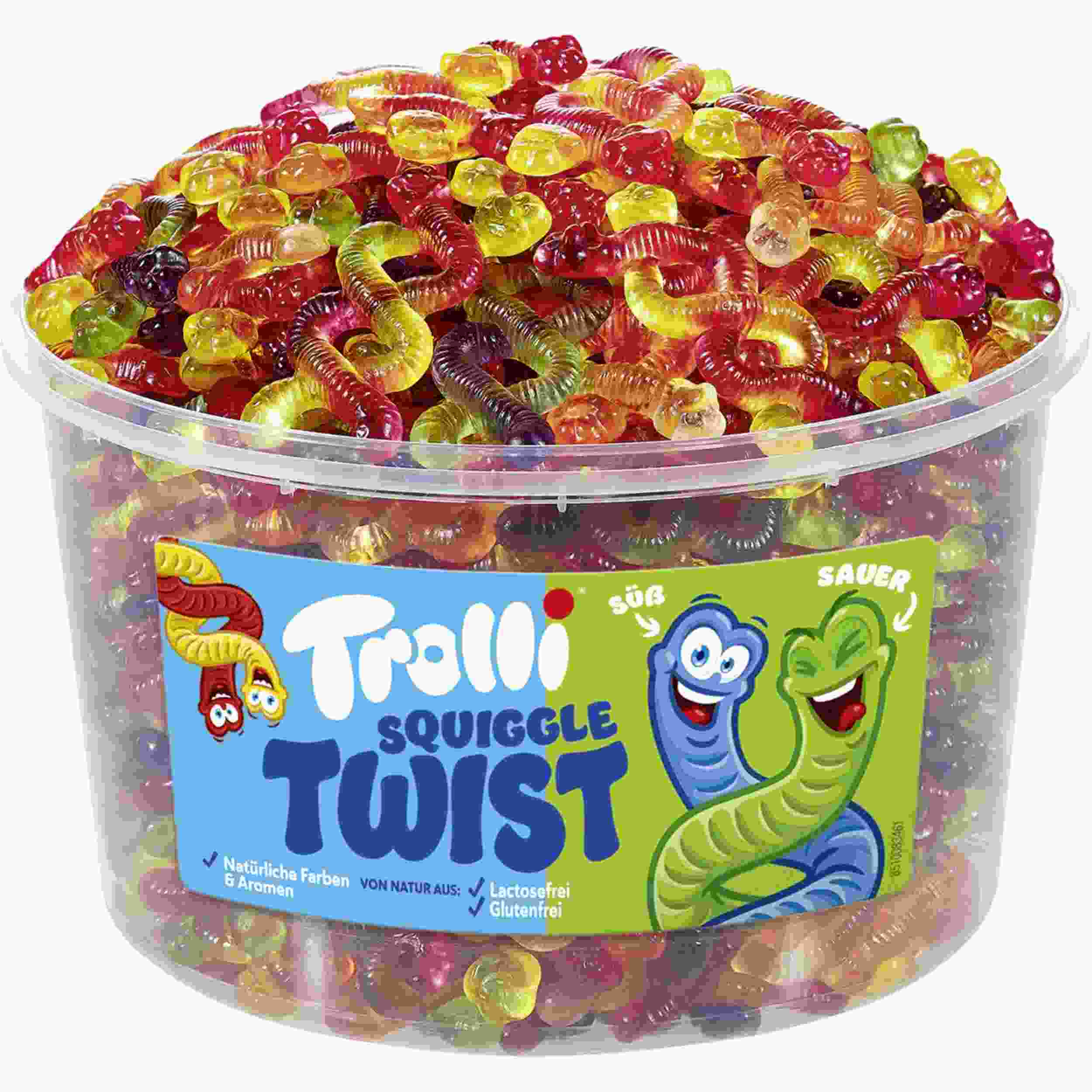 TROLLI SQUIGGLE TWIST 150Stk.