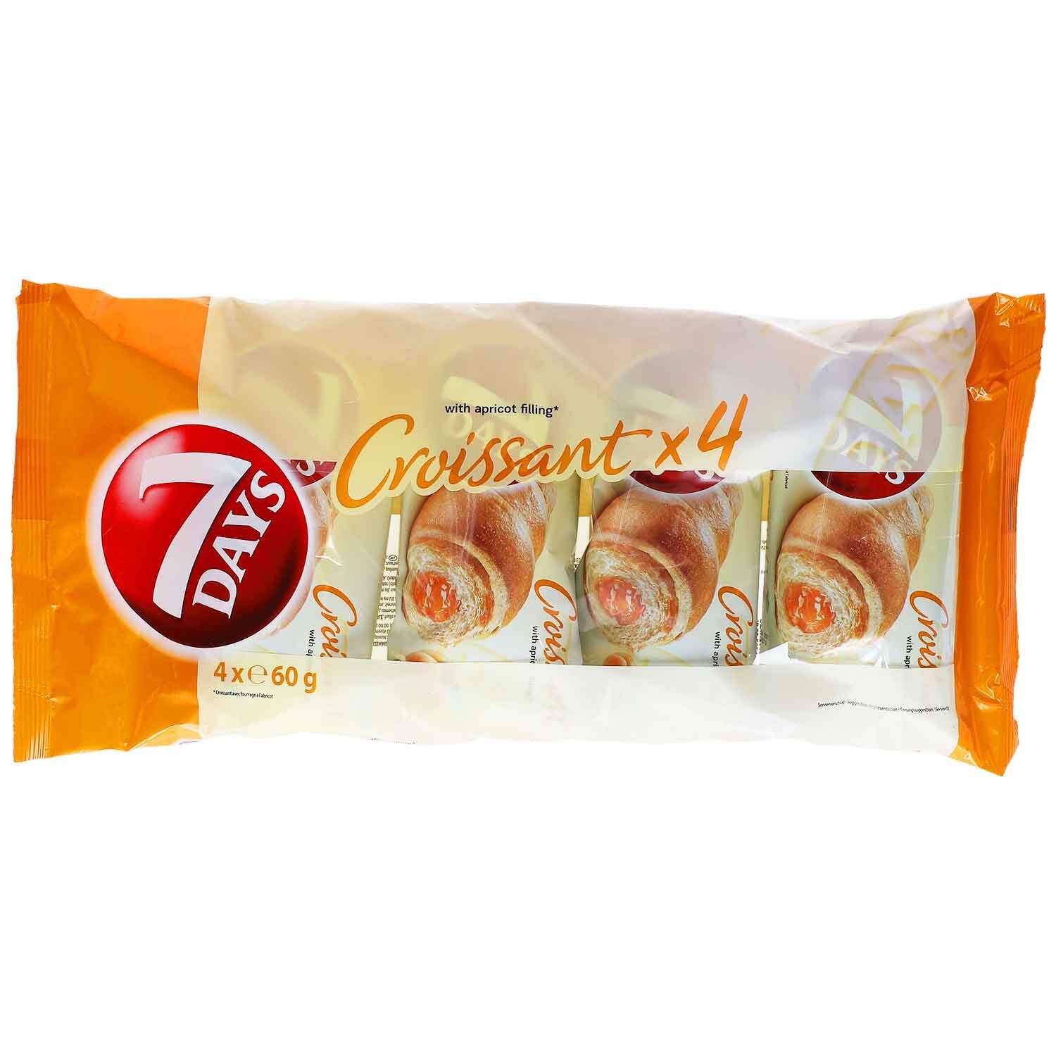 7DAYS CROISSANT APRIKOSE 4X60G PK