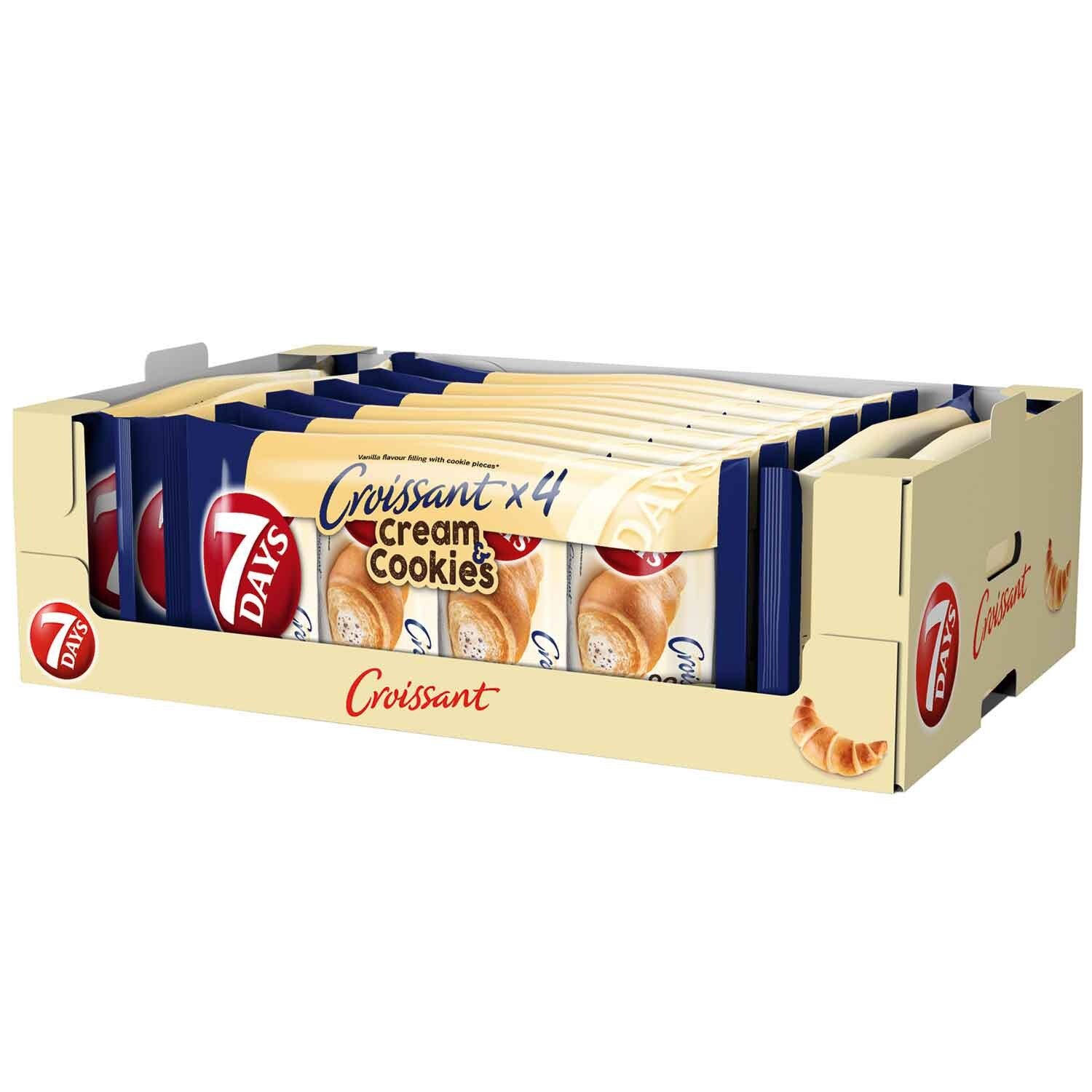7DAYS DOB.CRO.VAN.CREAM&COOK 4X60G PK
