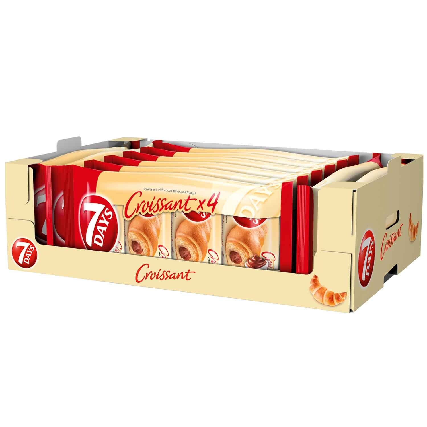 7DAYS CROISSANT KAKAO 4X65G PK
