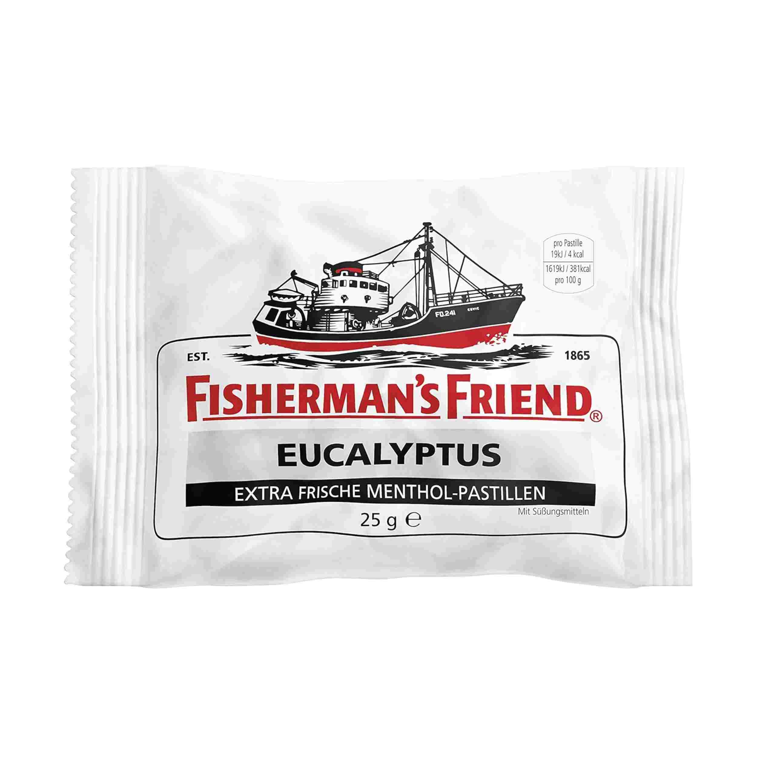 FISHERMAN'S FRIEND EUCALYPTUS 25G BT