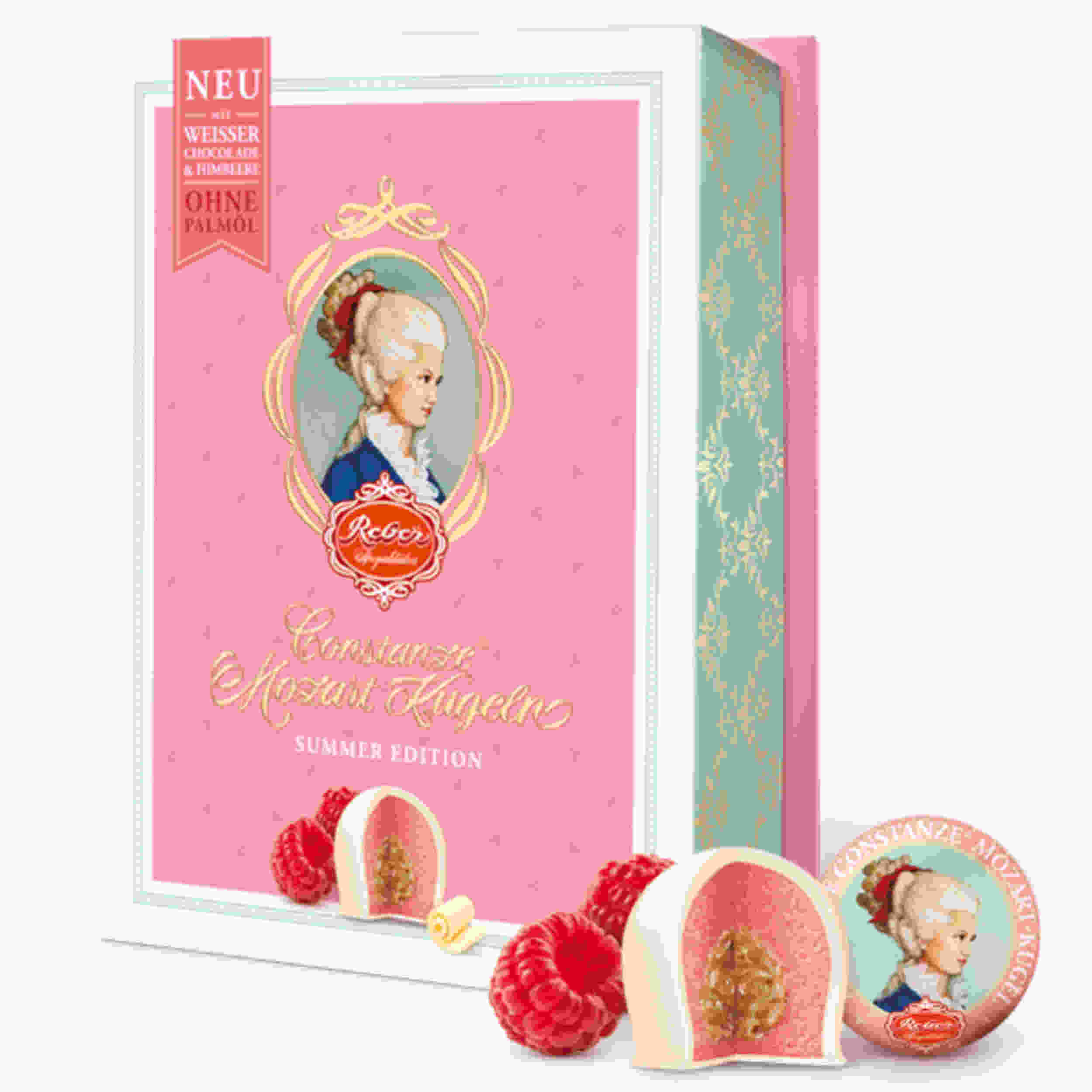 Reber weiße Constanze MoKu "Himbeere" 6er-Packung 120 g