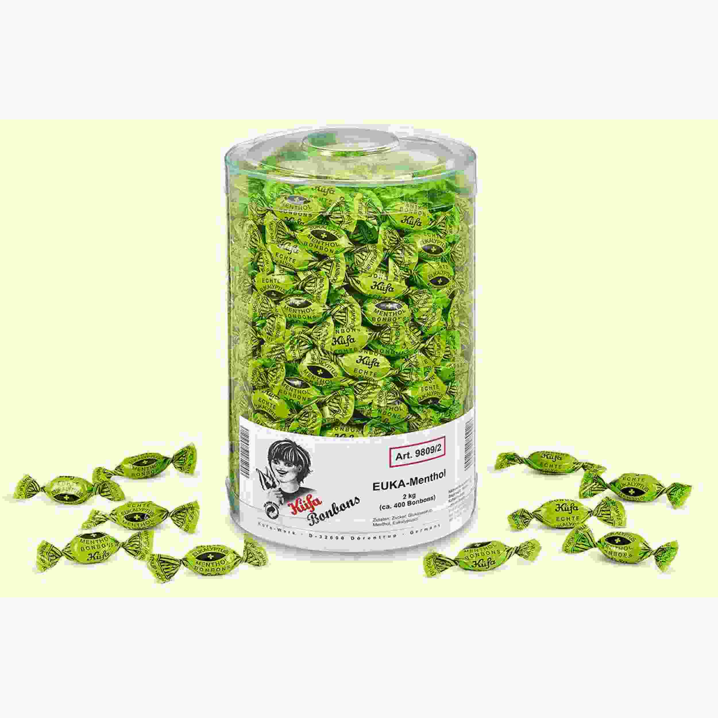 Küfa EUKA-Menthol gewickelt 400 Stk.