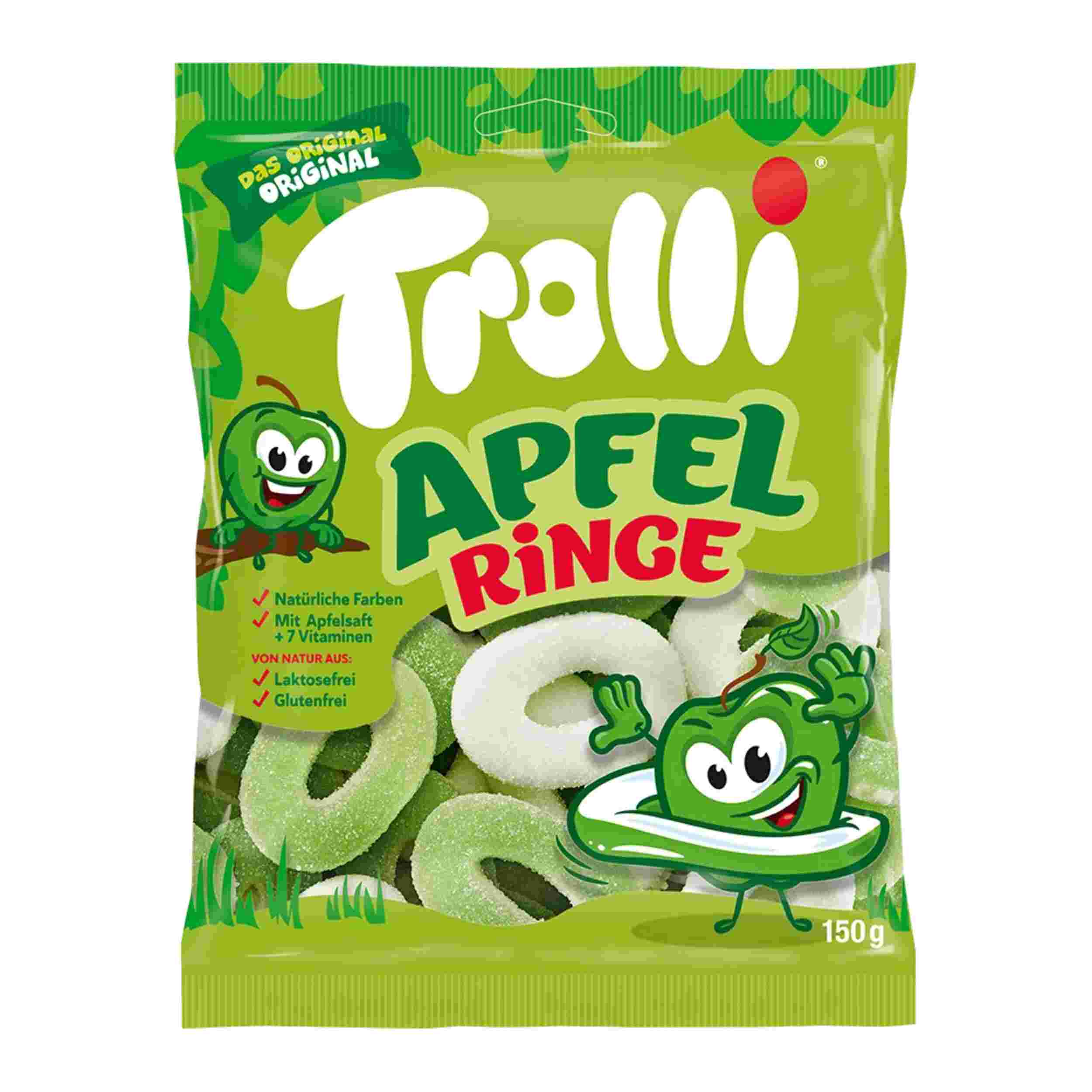 TROLLI APFELRINGE 150g