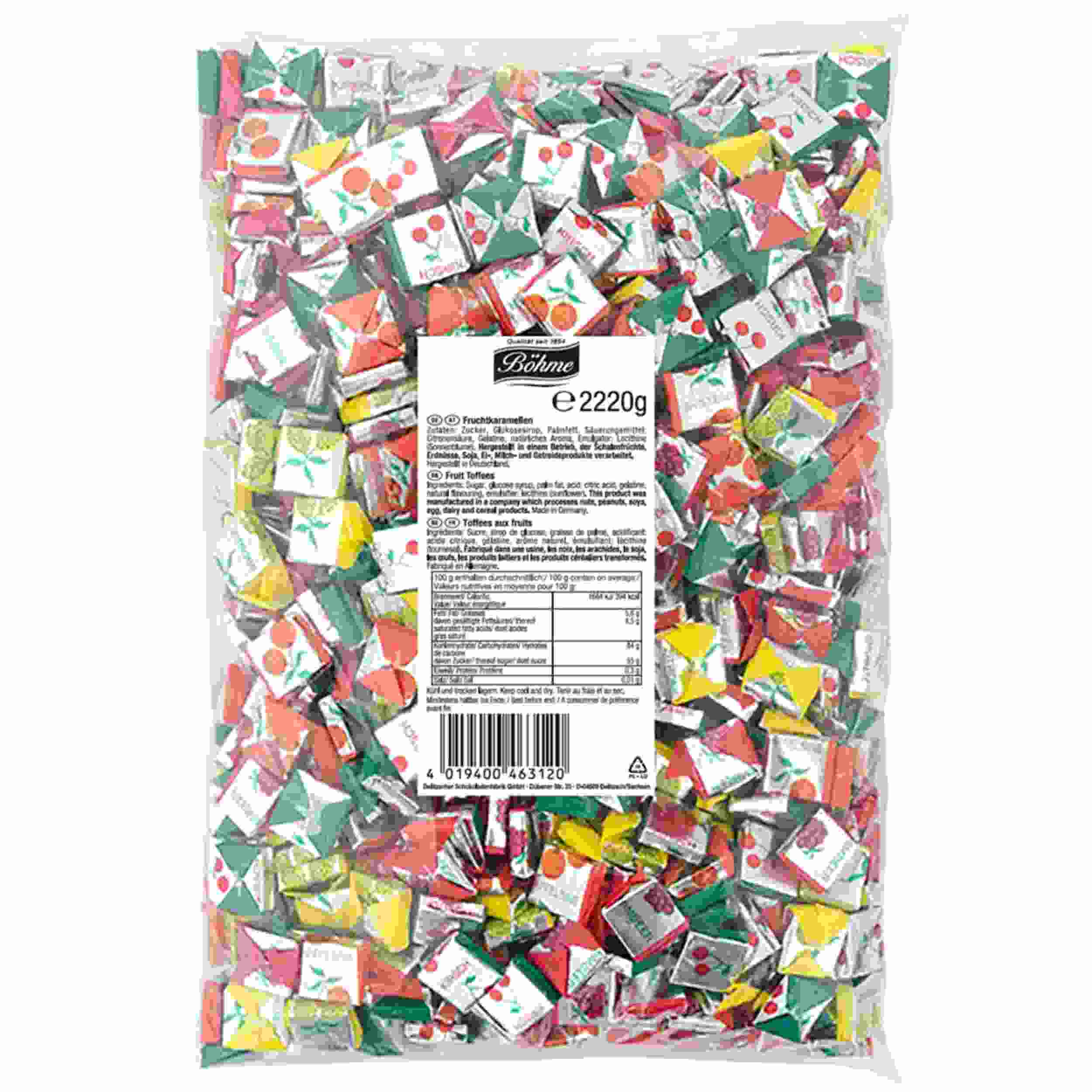 Böhme Fruchtkaramellen 2.220g